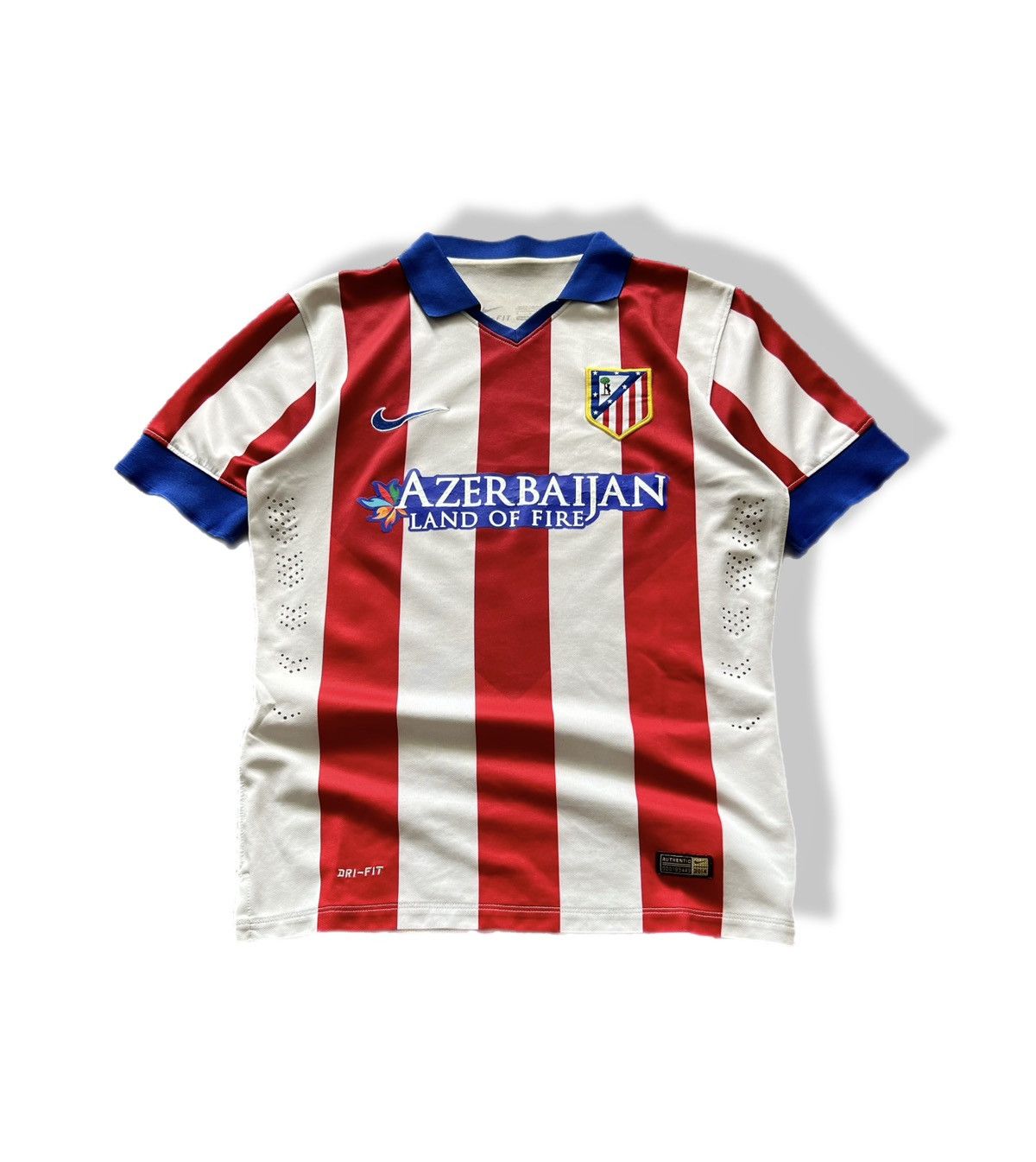 Nike Atletico Madrid 2014 Home Football Shirt Nike Vintage Size US M / EU 48-50 / 2 - 1 Thumbnail