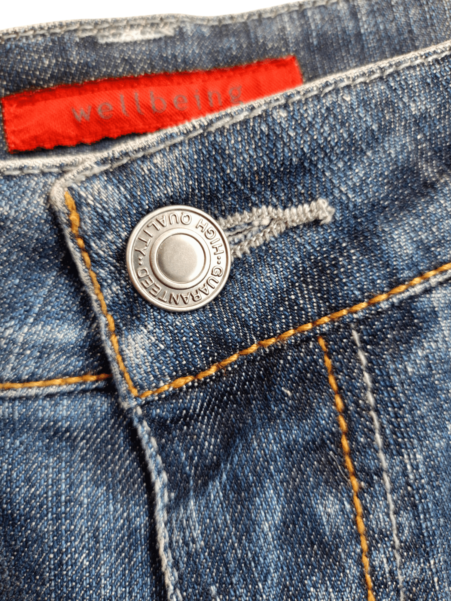 Japanese Brand × Vintage Wellbeing Classic Japanese Jeans Bootcut Vintage Denim Size 29" - 3 Thumbnail