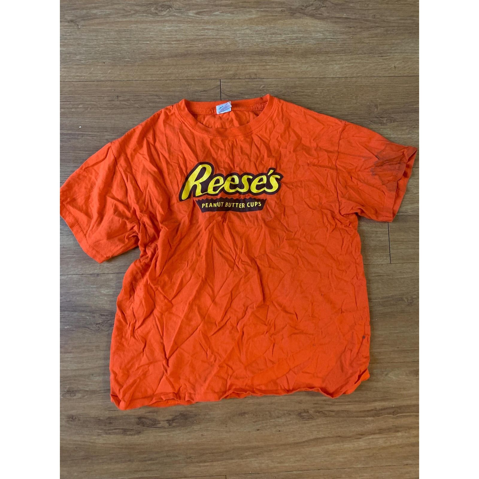 Gildan Vintage Reese’s chocolate T shirt size youth large 1990s 80s Size US XXS / EU 40 - 1 Thumbnail