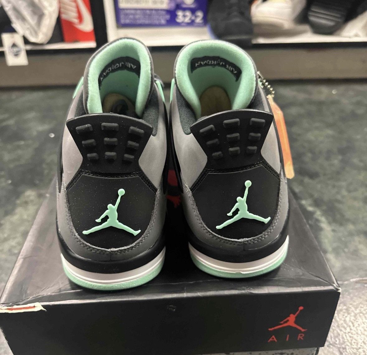 Jordan Brand Jordan 4 Green Glow (2013) Size US 12 / EU 45 - 4 Thumbnail