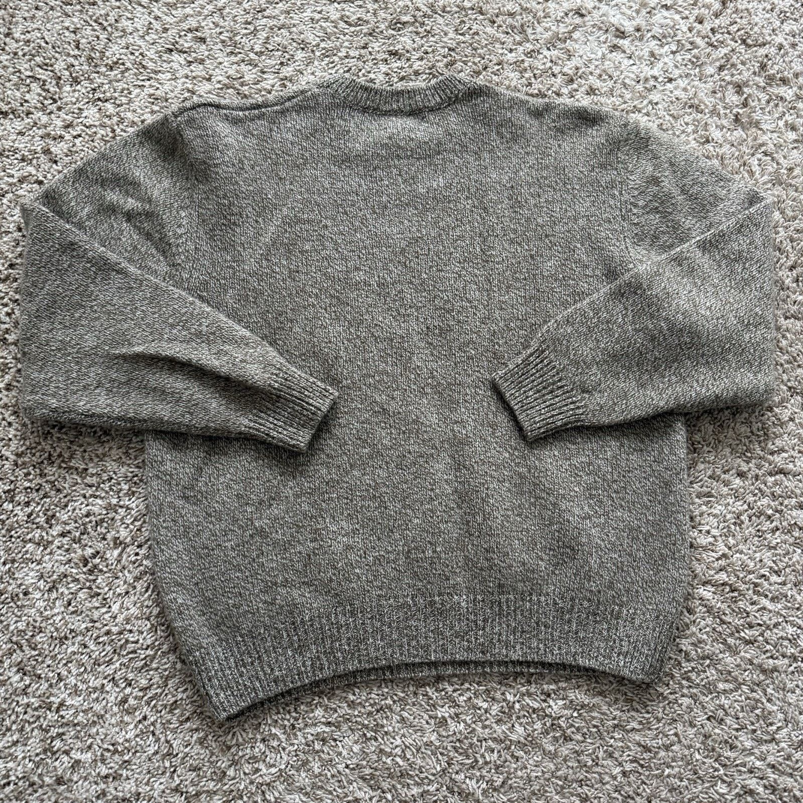 Cabelas Cabelas Pullover Sweater Wool Nylon Blend Crew Neck Brown Size US L / EU 52-54 / 3 - 5 Thumbnail