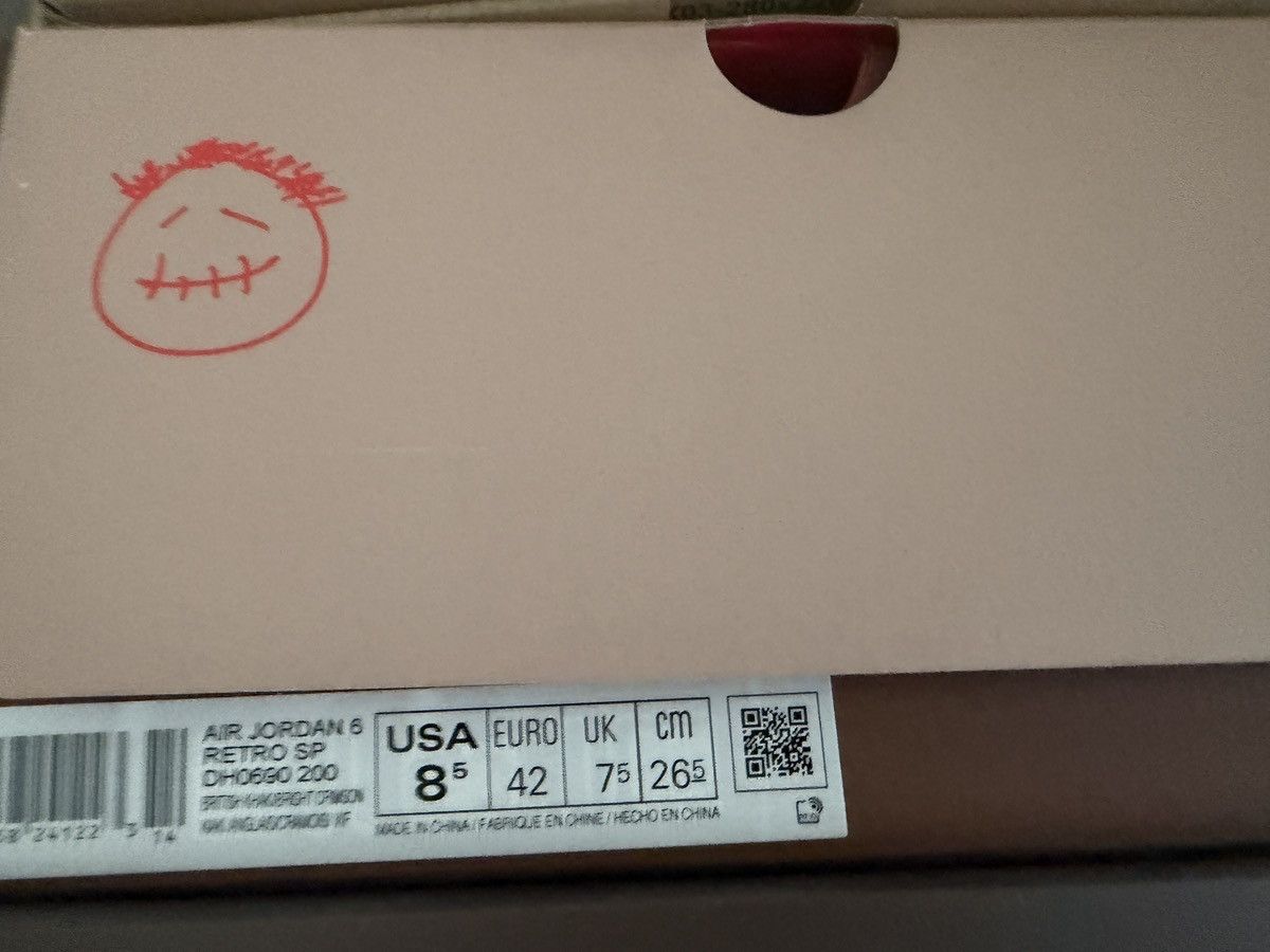 Travis Scott Jordan 6 Travis Scott British Khaki Size US 8.5 / EU 41-42 - 7 Thumbnail