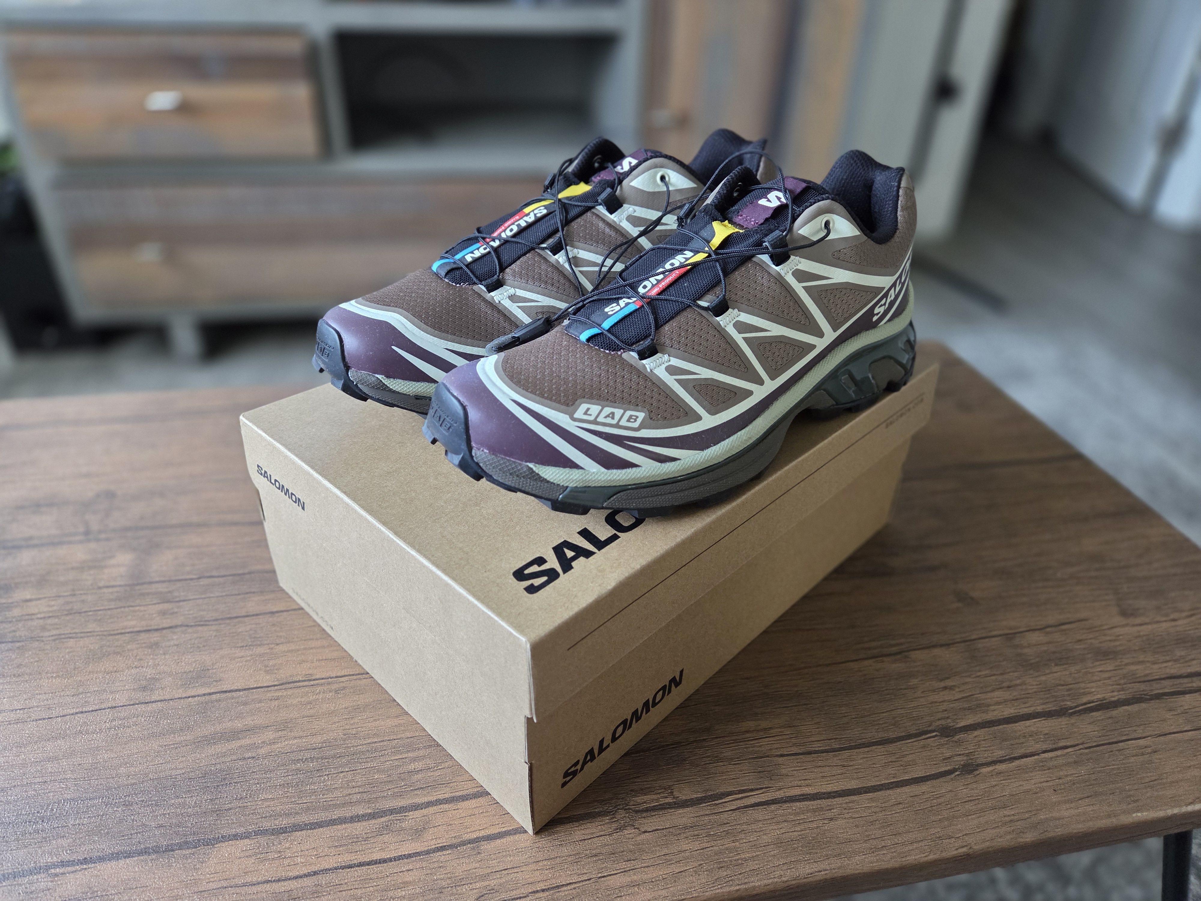 Salomon Advanced Salomon XT-6 Walnut size 9.5 US