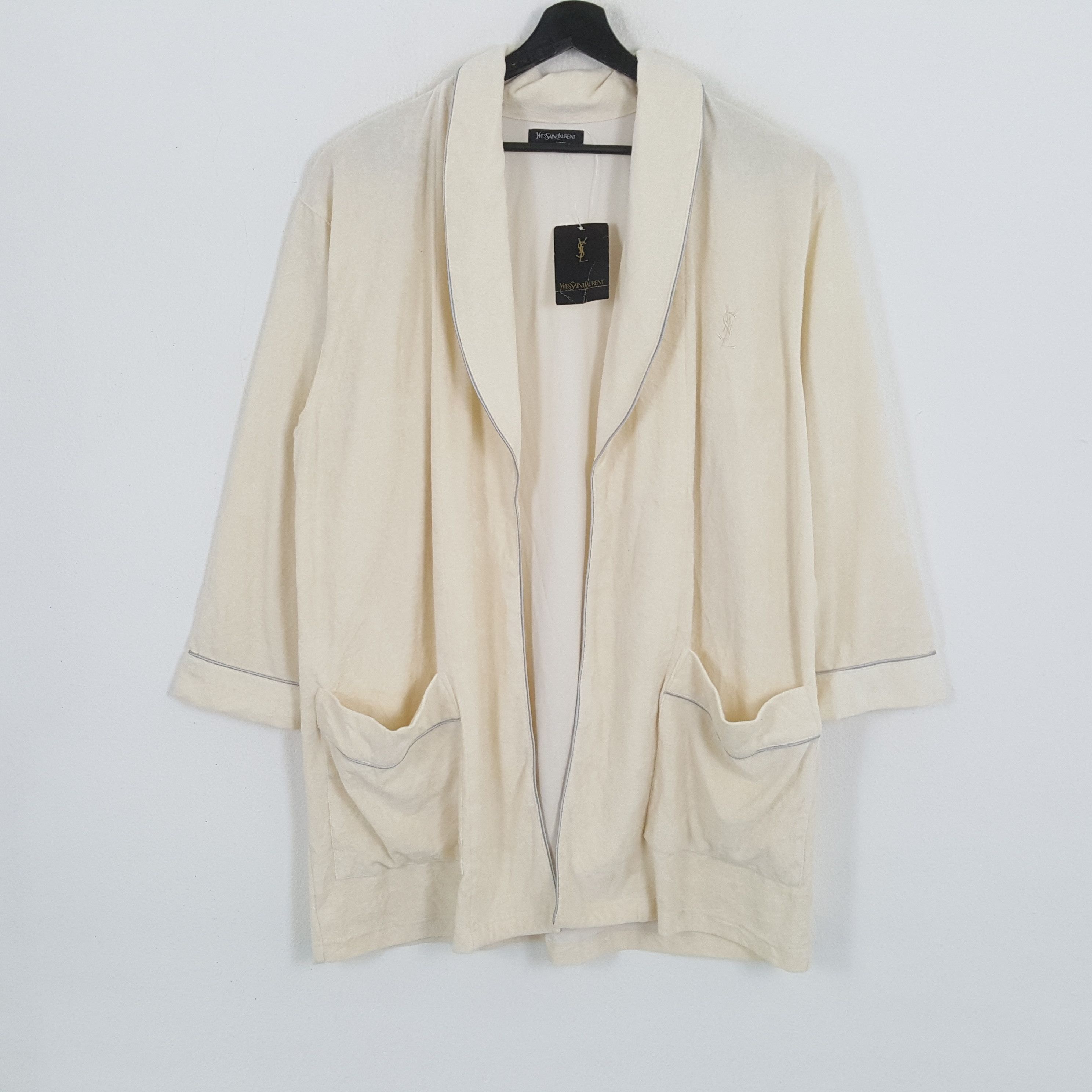 Vintage × Yves Saint Laurent YVES SAINT LAURENT Luxury Brand Shower Jacket Size US L / EU 52-54 / 3 - 1 Thumbnail