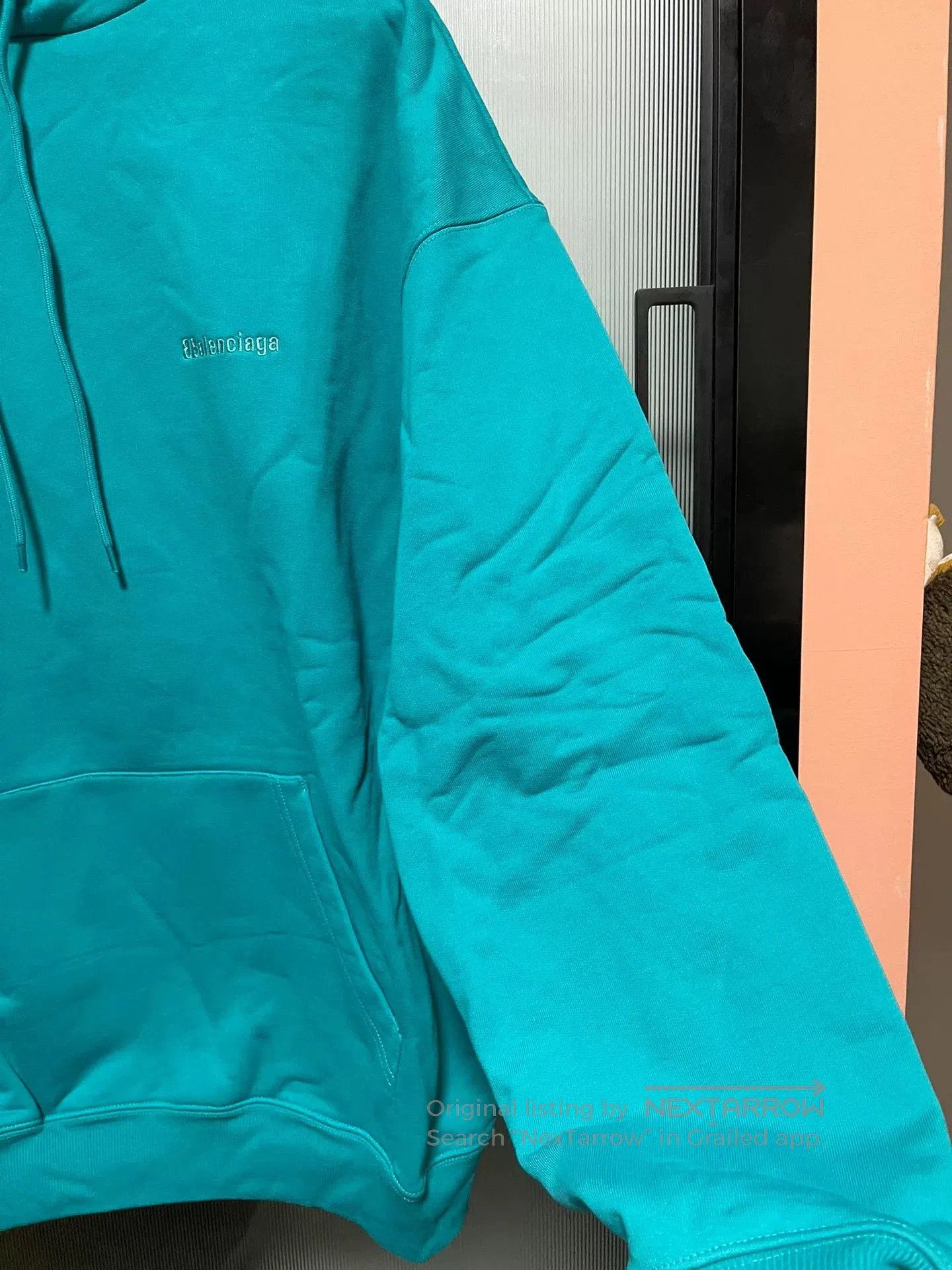 Balenciaga balenciaga logo embroidered hooded sweatshirt. Size US XS / EU 42 / 0 - 3 Thumbnail