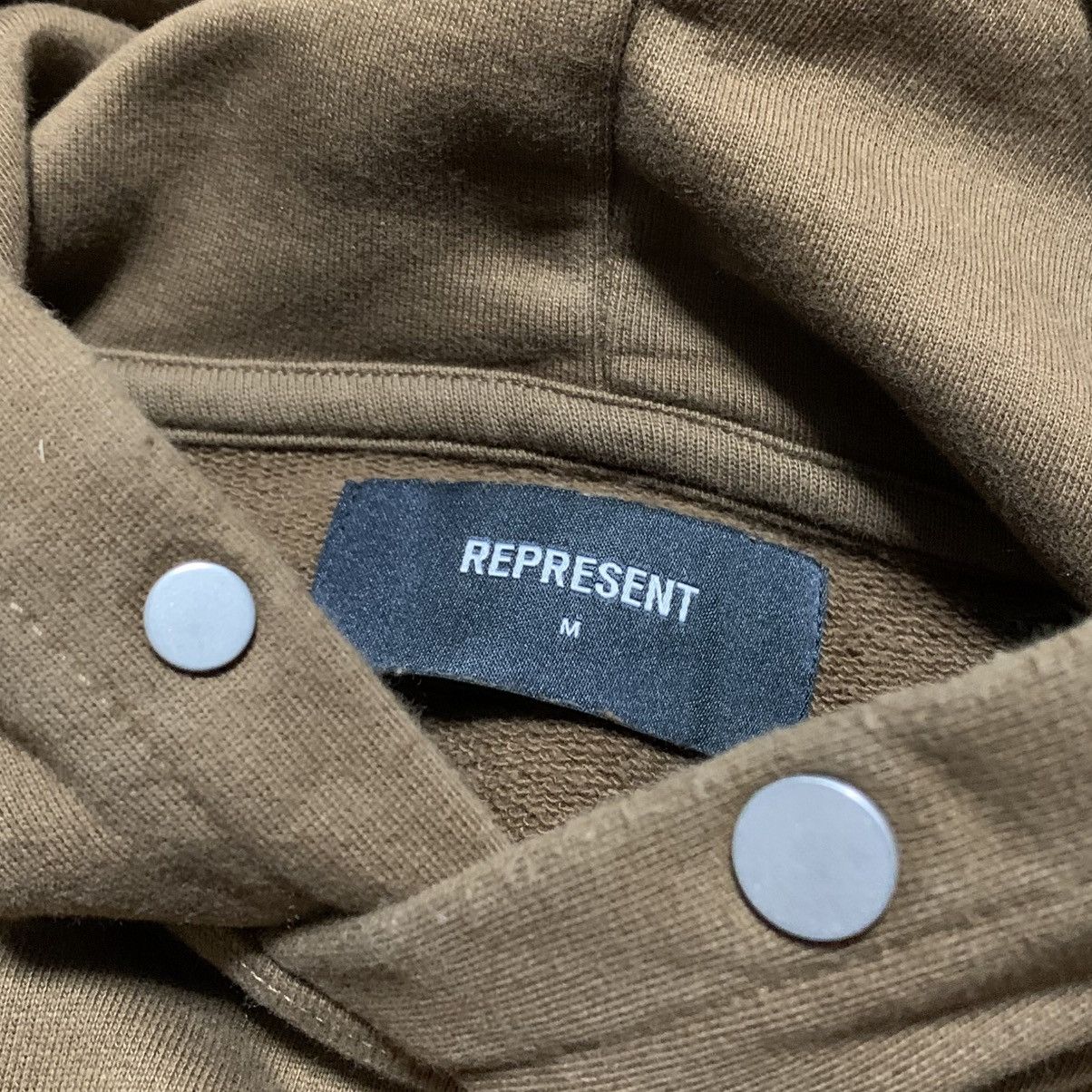 Represent Clo. Represent Medium Blanks Brown Hoodie Size US M / EU 48-50 / 2 - 3 Thumbnail
