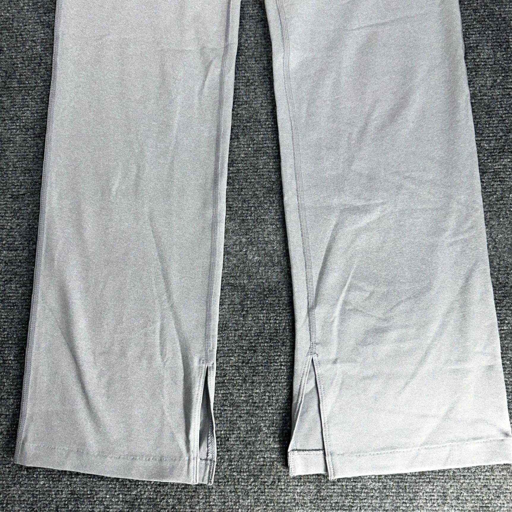 J.Crew J.CREW Pants Medium Gray Split Hem Leggings Signature Flex Pull On Womens Regular Ankle Trendy Style 90s Modern Size 32" / US 10 / IT 46 - 2 Thumbnail