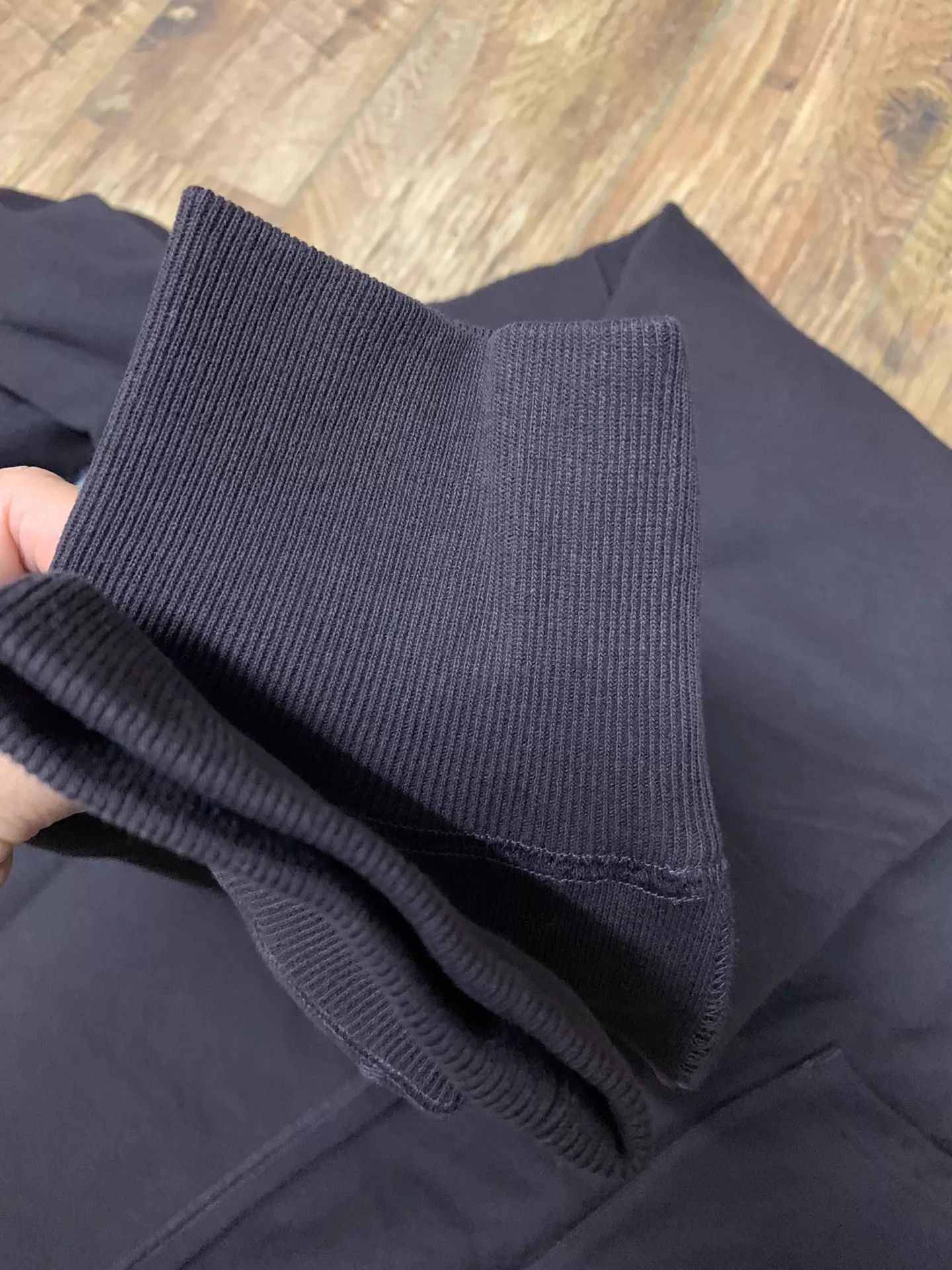 CDG by Comme des Garcons CDG HOMME Cotton Hooded Pullover Black Purple L Size US L / EU 52-54 / 3 - 5 Thumbnail