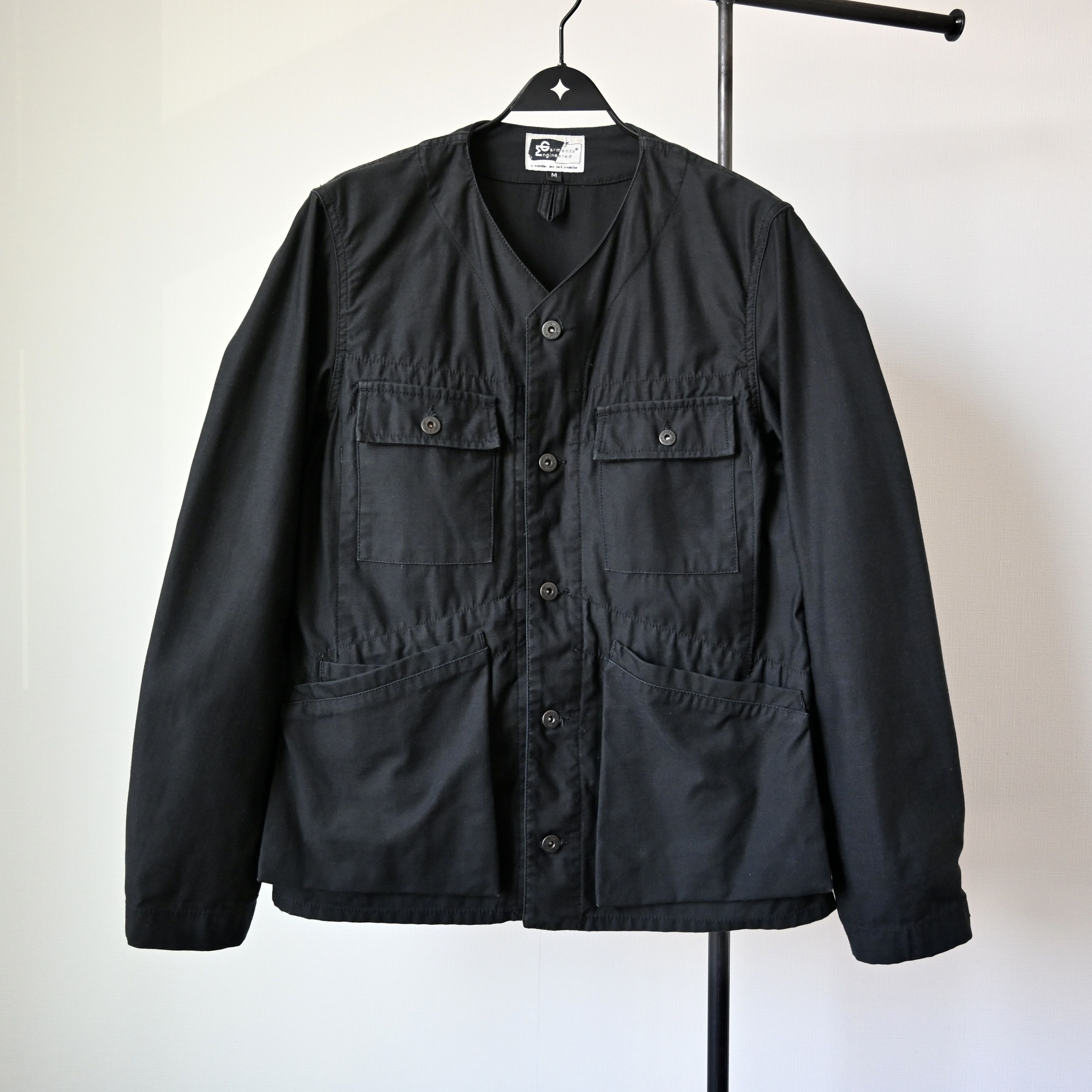 Engineered Garments OLD MODEL, VTG Engineered Garments black sateen work jacket Size US M / EU 48-50 / 2 - 1 Thumbnail