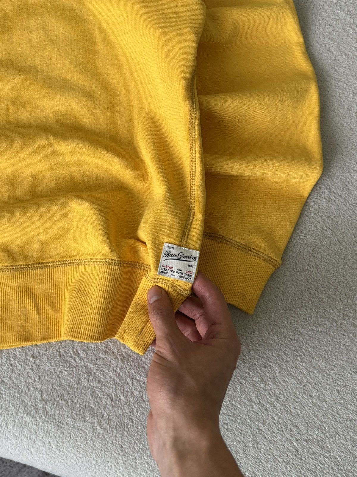 G-Star × Vintage Vintage G-Star Raw Y2K big logo oversized sweatshirt Size US L / EU 52-54 / 3 - 10 Thumbnail