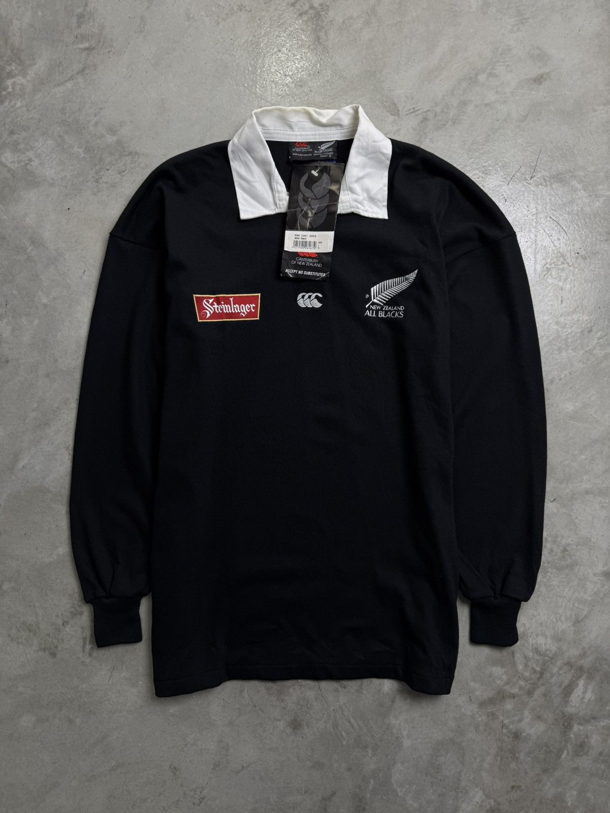 Canterbury of New Zealand CANTERBURY X NEW ZEALAND " ALL BLACK " 1994/1999 WITH TAG Size US L / EU 52-54 / 3 - 2 Thumbnail