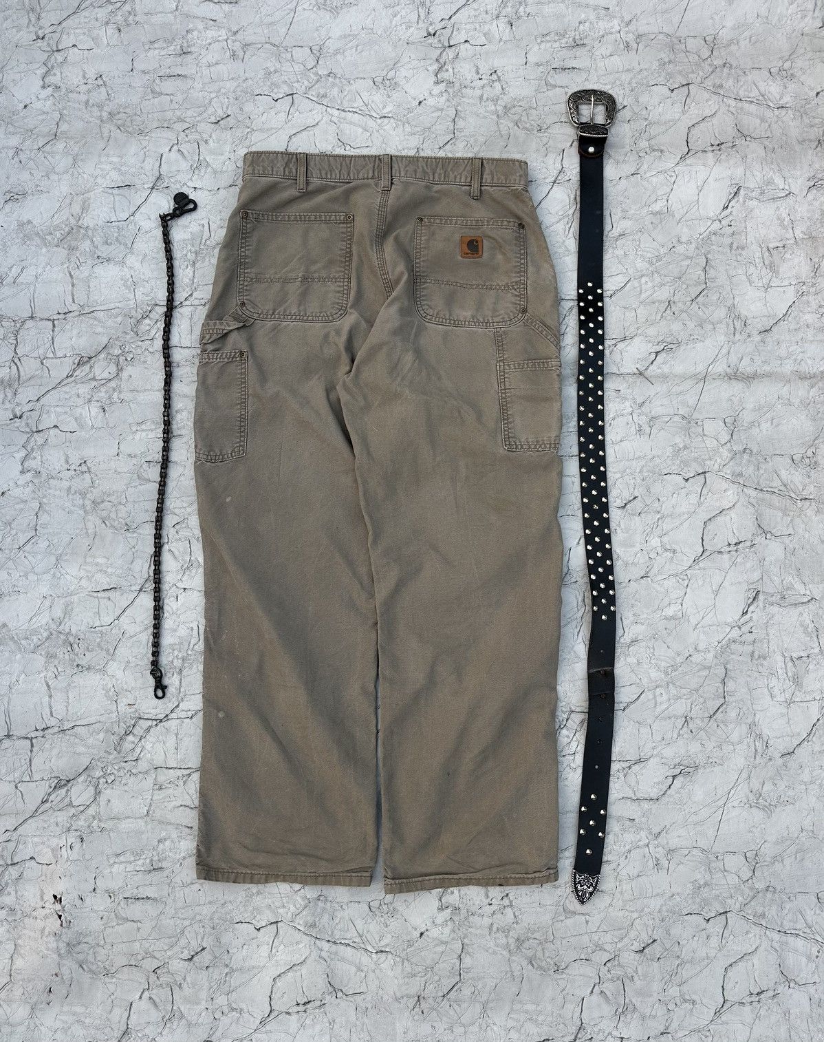 Carhartt Vintage Carhartt Double Knee B195 LBR Size US 32 / EU 48 - 6 Thumbnail