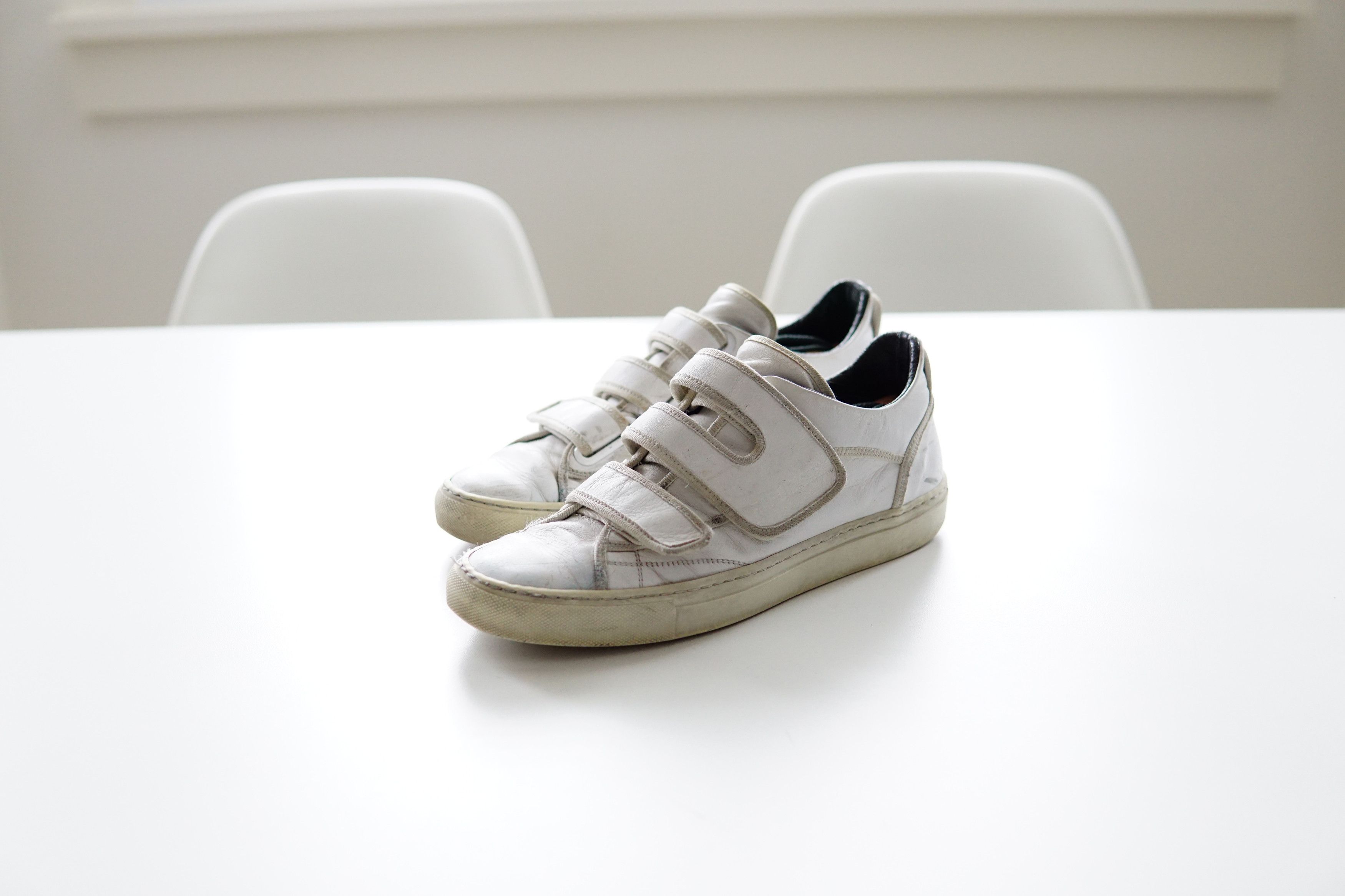 Raf Simons Raf Simons Solaris 1 Low in White Leather | Grailed