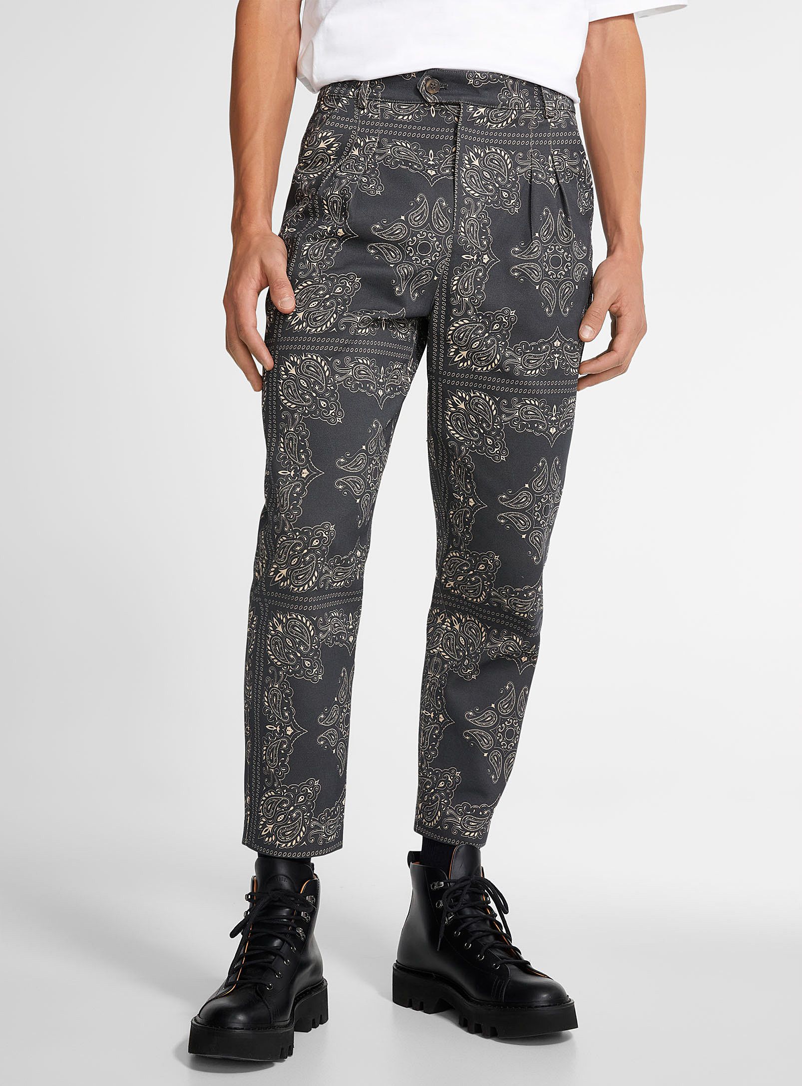 Other BNWT AW23 BY THE OAK PAISLEY MOSAIC PANTS 40 Size US 32 / EU 48 - 1 Thumbnail