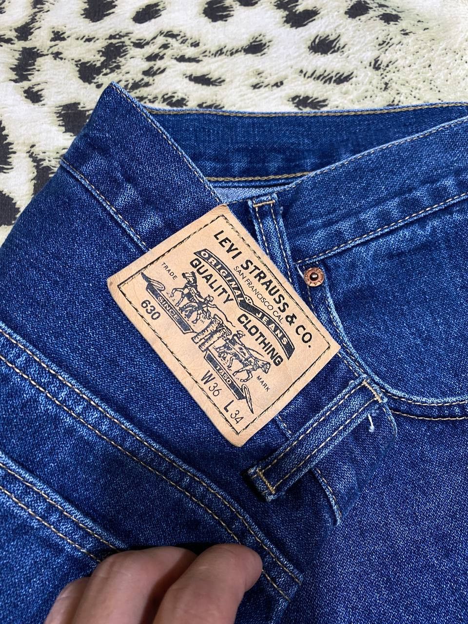 Levi's Vintage Levi's 630 jeans W36 crazy Y2K streetwear Size US 36 / EU 52 - 3 Thumbnail