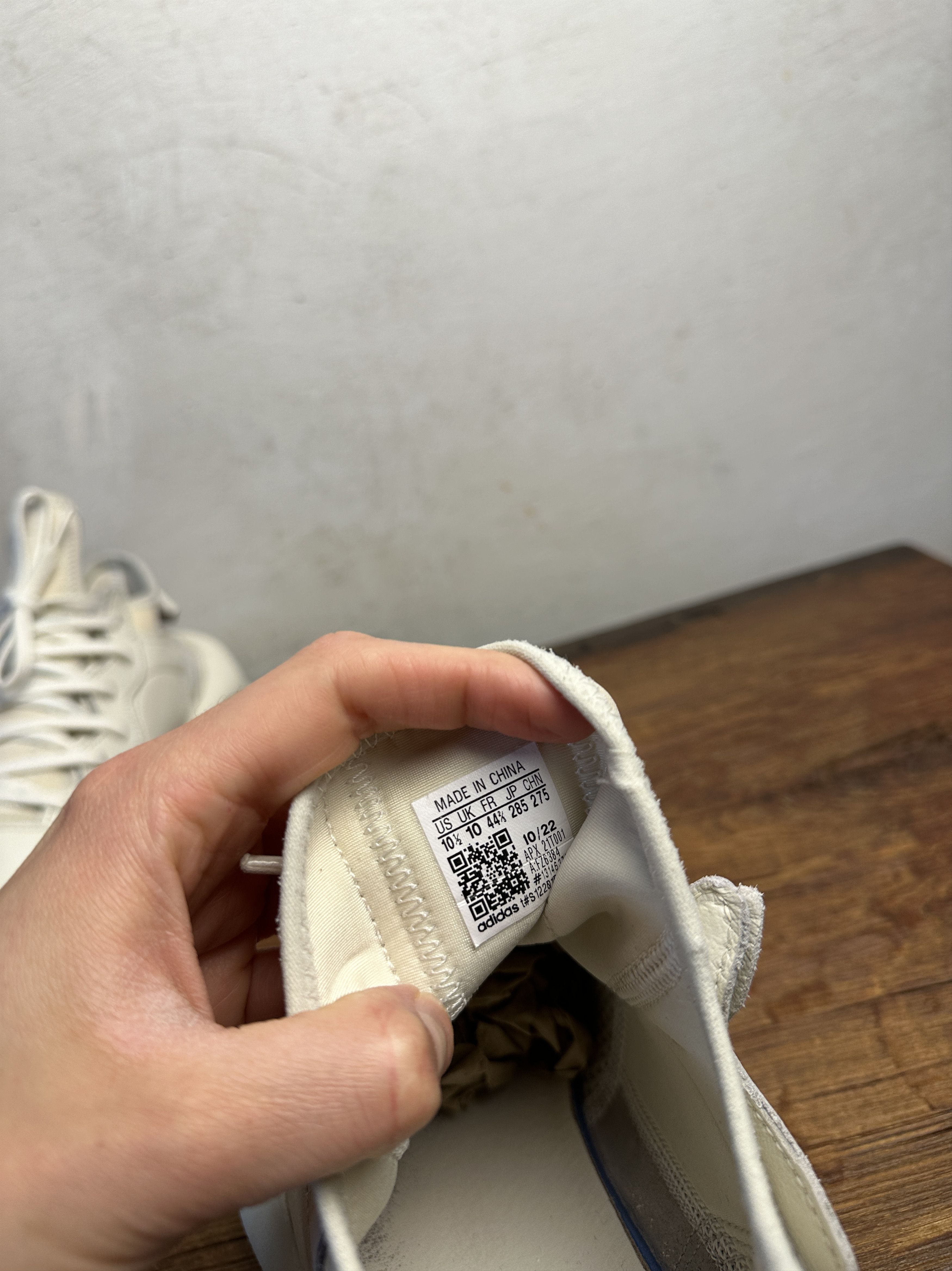 Adidas Adidas Y-3 Kaiwa Off-White Sneakers Size US 10.5 / EU 43-44 - 13 Thumbnail