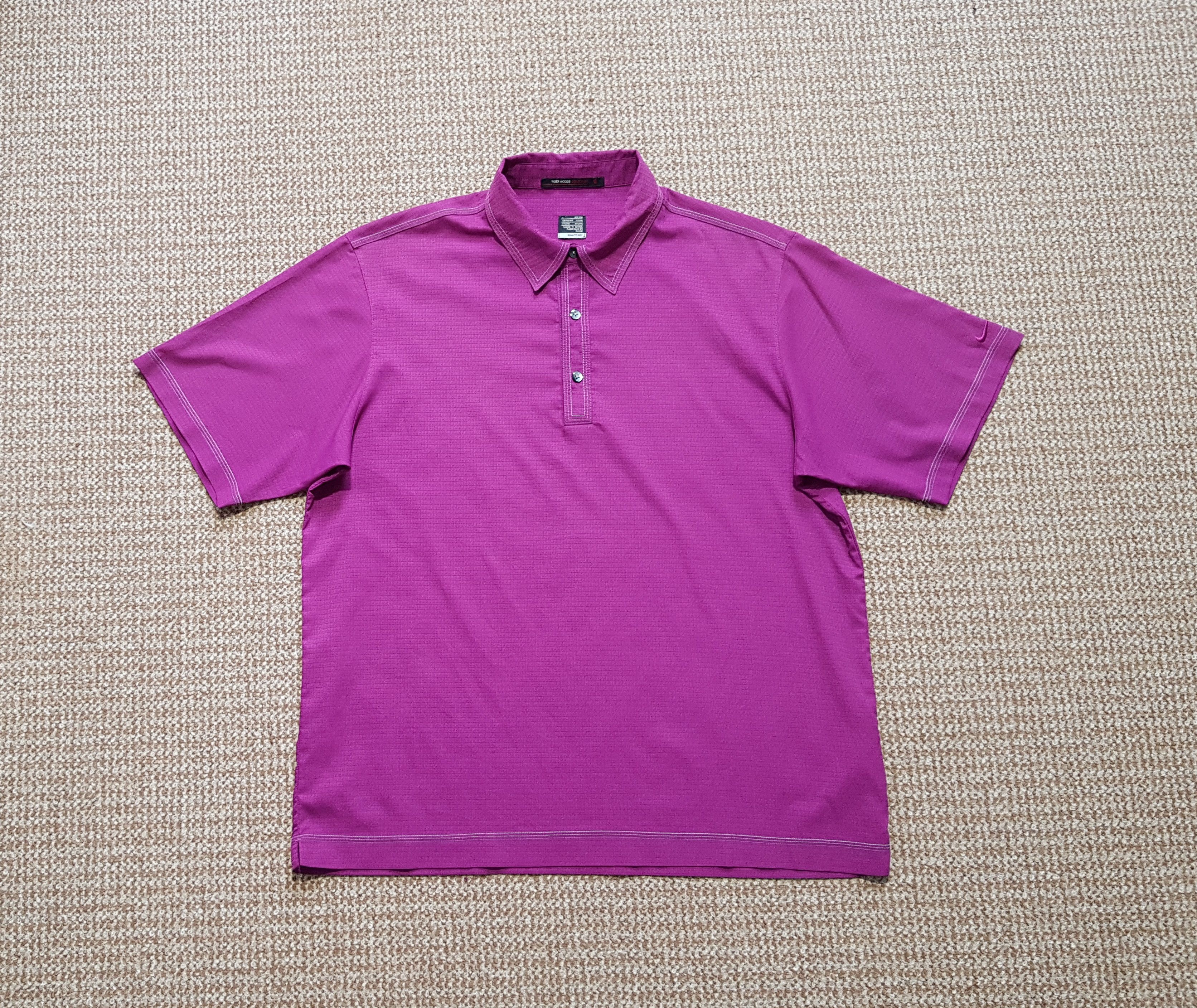 Nike Nike Tiger Woods Collection Vintage Golf Polo Shirt sz L Size US L / EU 52-54 / 3 - 1 Thumbnail
