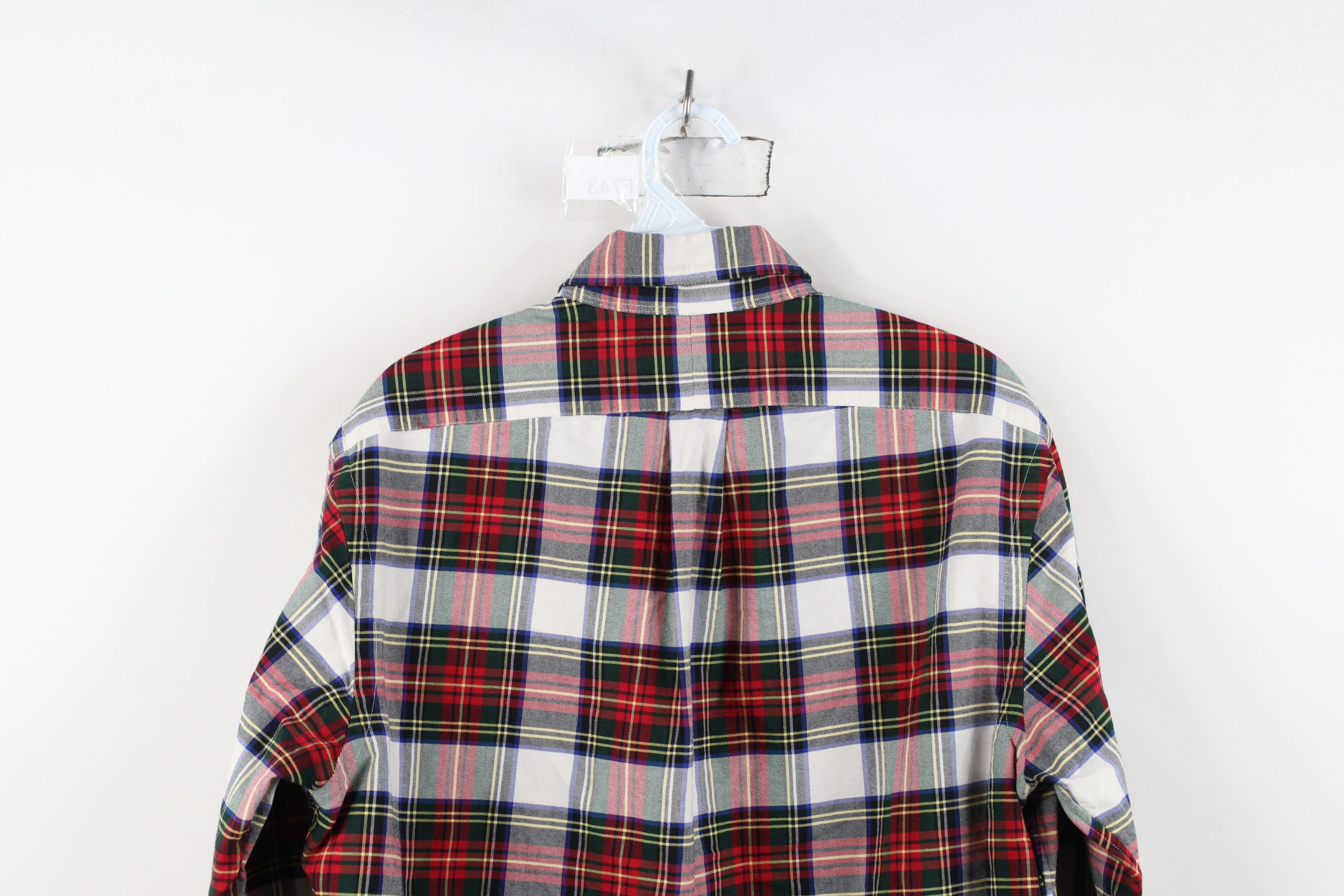 Ralph Lauren Vintage Ralph Lauren Fit Flannel Collared Button Down Shirt Size US M / EU 48-50 / 2 - 10 Thumbnail
