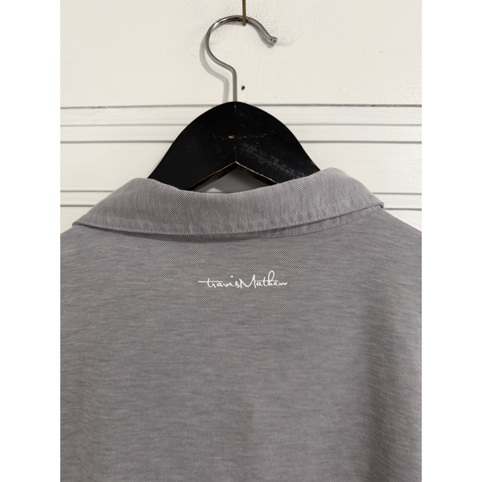 TravisMathew TravisMathew Gray Polo Shirt Men's Size XL Size US XL / EU 56 / 4 - 5 Thumbnail