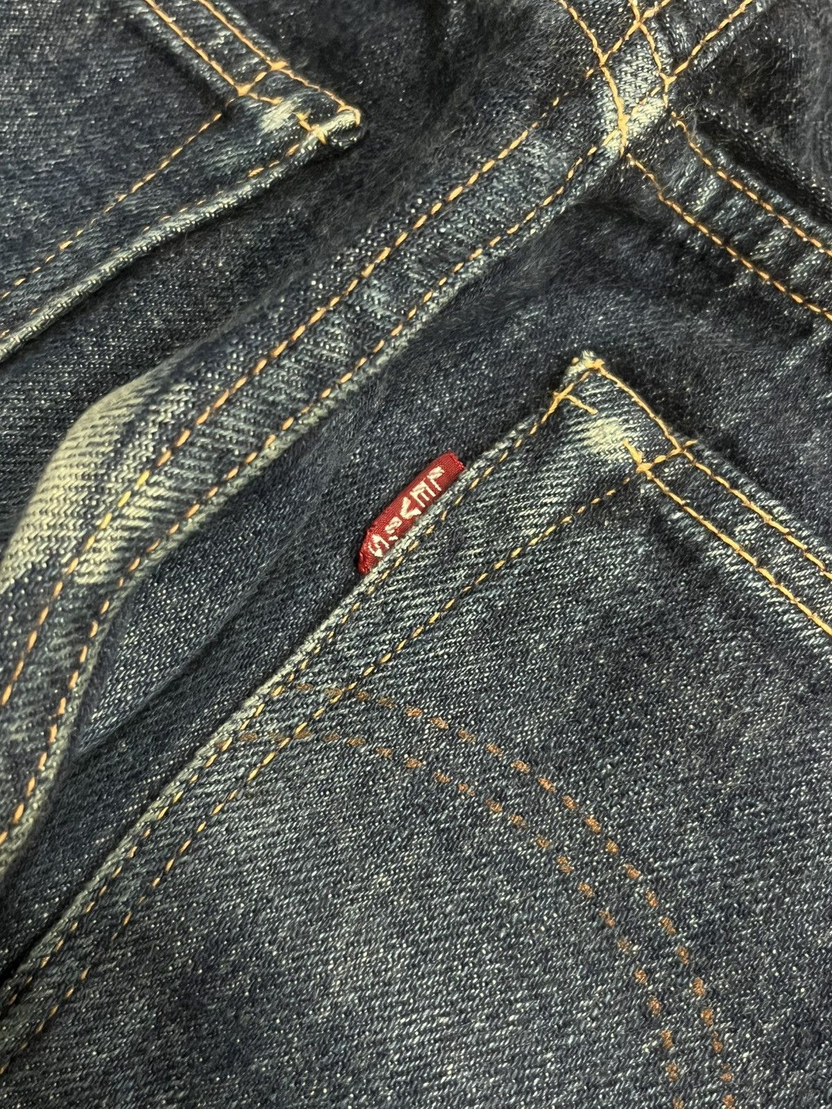 Levi's Vintage Clothing ⚡️Selvedge⚡️Vintage Levi’s LVC S501XX Big E Indigo Washed Jean Size US 34 / EU 50 - 11 Thumbnail