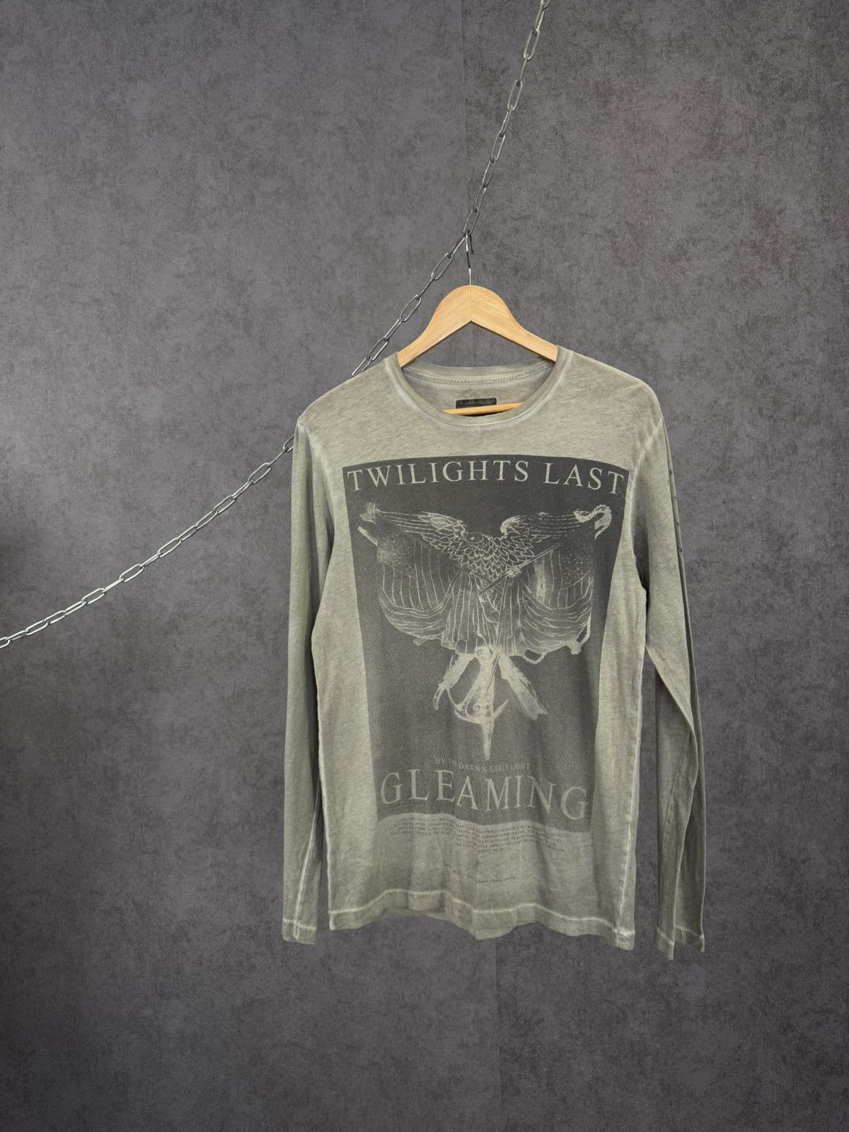 Allsaints Allsaints vintage designer art avant garde longsleeve Size US S / EU 44-46 / 1 - 1 Thumbnail