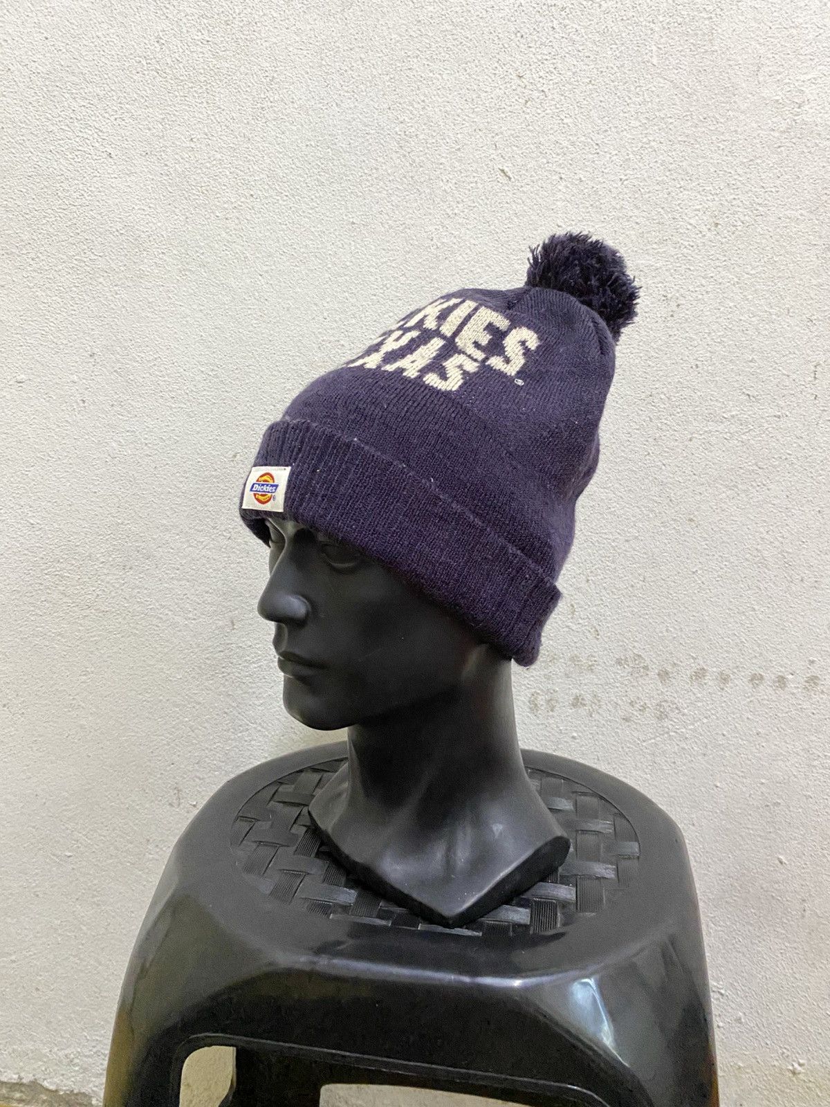 Dickies Dickies Texas Bobble Beanie Hat Size ONE SIZE - 3 Thumbnail