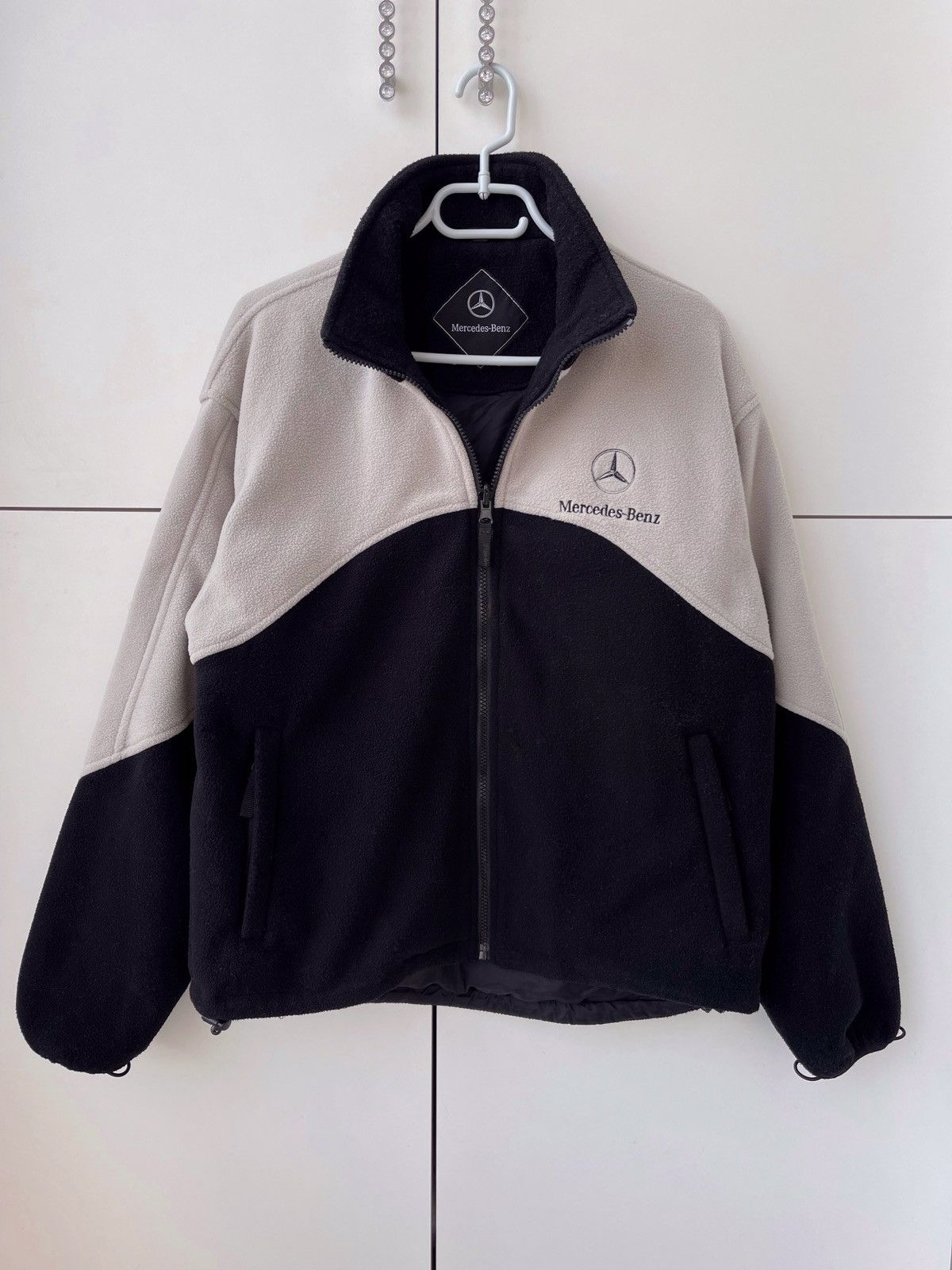 Mercedes-Benz × Vintage Vintage Mercedes Benz Service Formula 1 Racing Fleece Jacket Size US S / EU 44-46 / 1 - 1 Thumbnail
