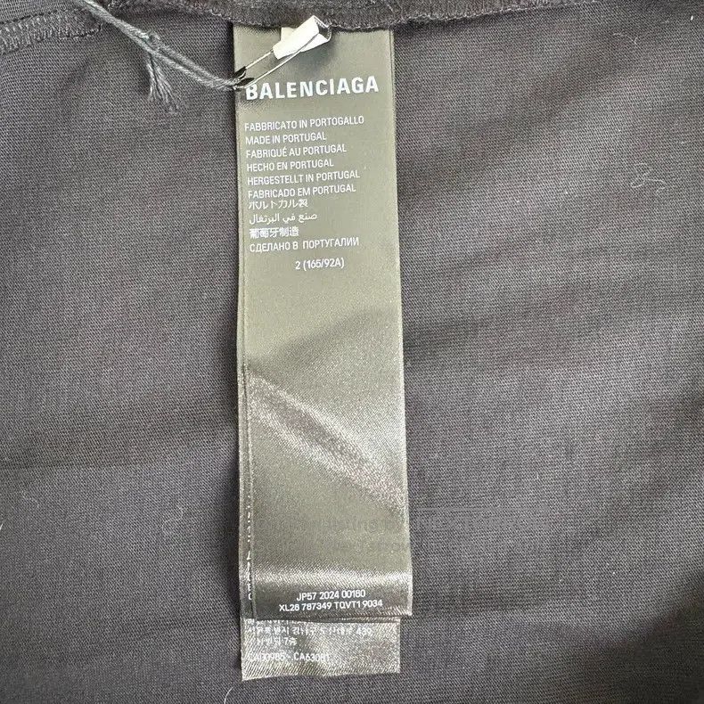Balenciaga Balenciaga Double B Mud Dyed Logo Printed Short Sleeve T-S Size US M / EU 48-50 / 2 - 4 Thumbnail