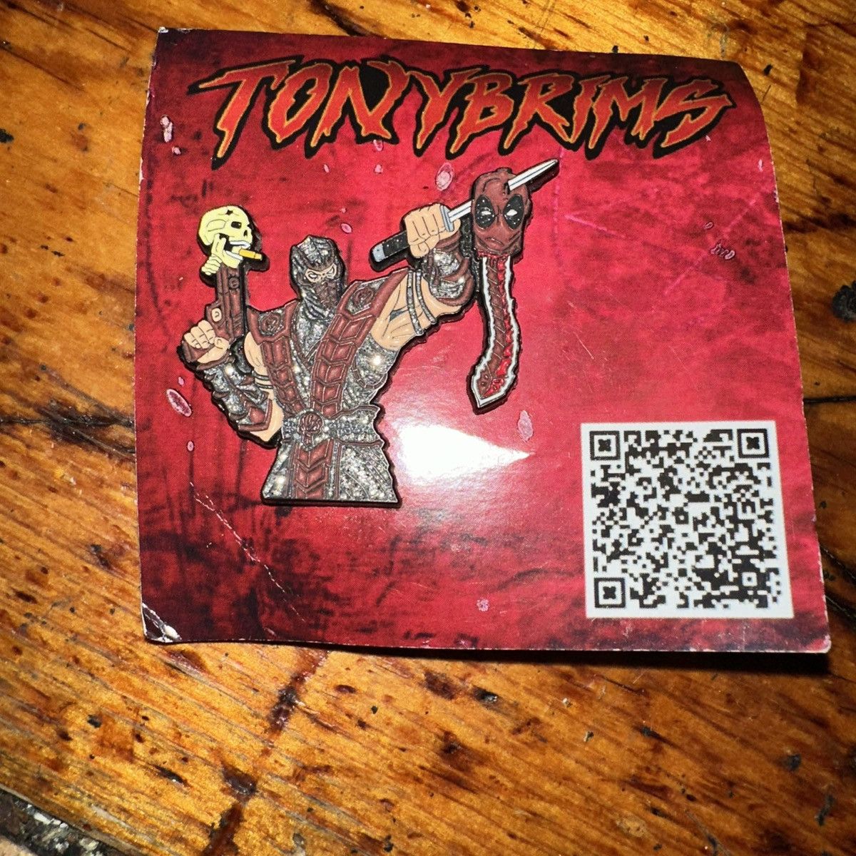 Other Tonybrims deadpool pin sold out‼️ Size ONE SIZE - 1 Thumbnail