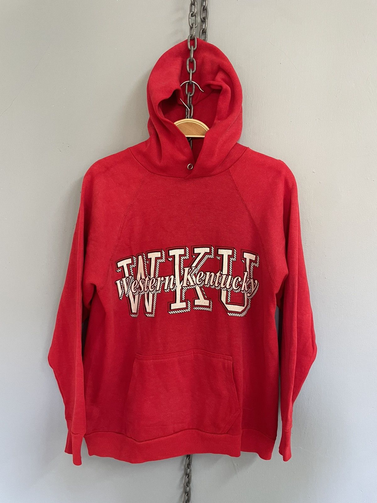 Vintage Vintage 80s Western Kentucky University hoodie Size US M / EU 48-50 / 2 - 1 Thumbnail