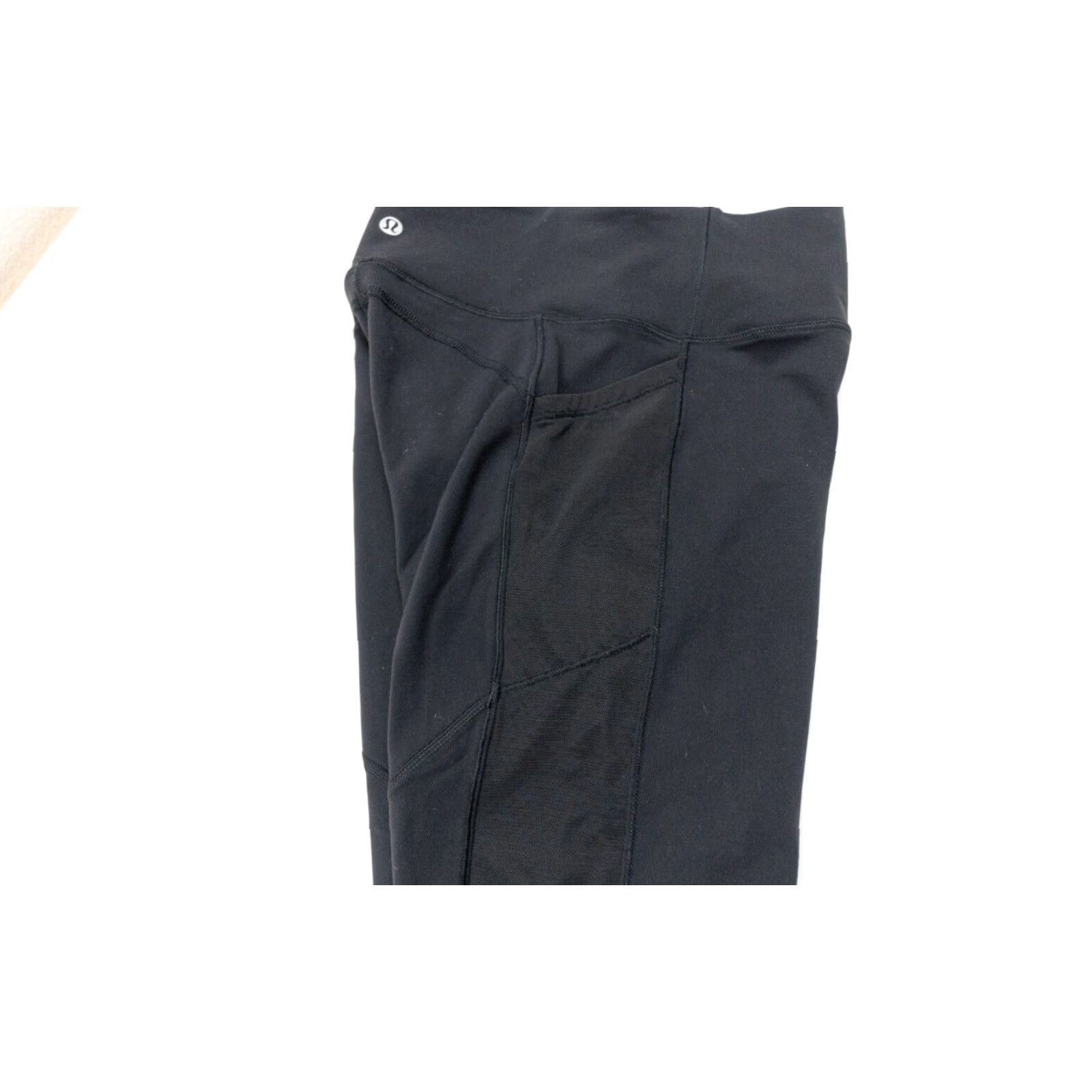 Lululemon Lululemon Leggings Womens Size 4 Black Activewear Yoga Gym Compression Leggings Womens Size 27" / US 4 / IT 40 - 5 Thumbnail