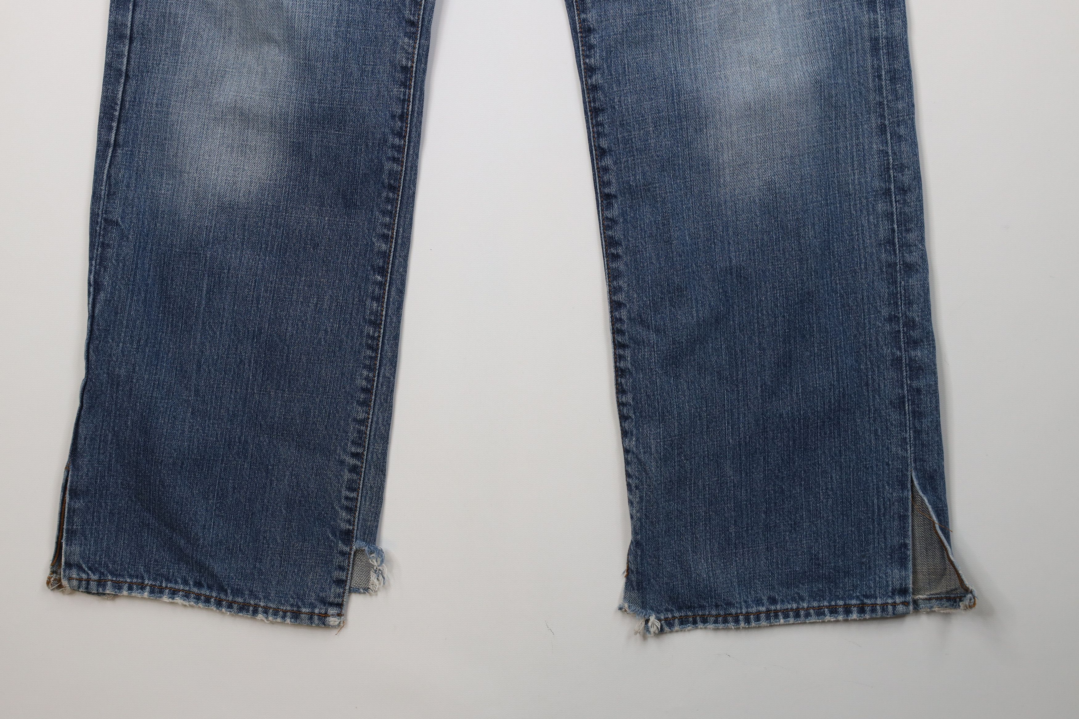 Lucky Brand Vintage Y2K Lucky Brand Flared Wide Leg Denim Jeans Blue Size US 32 / EU 48 - 5 Thumbnail