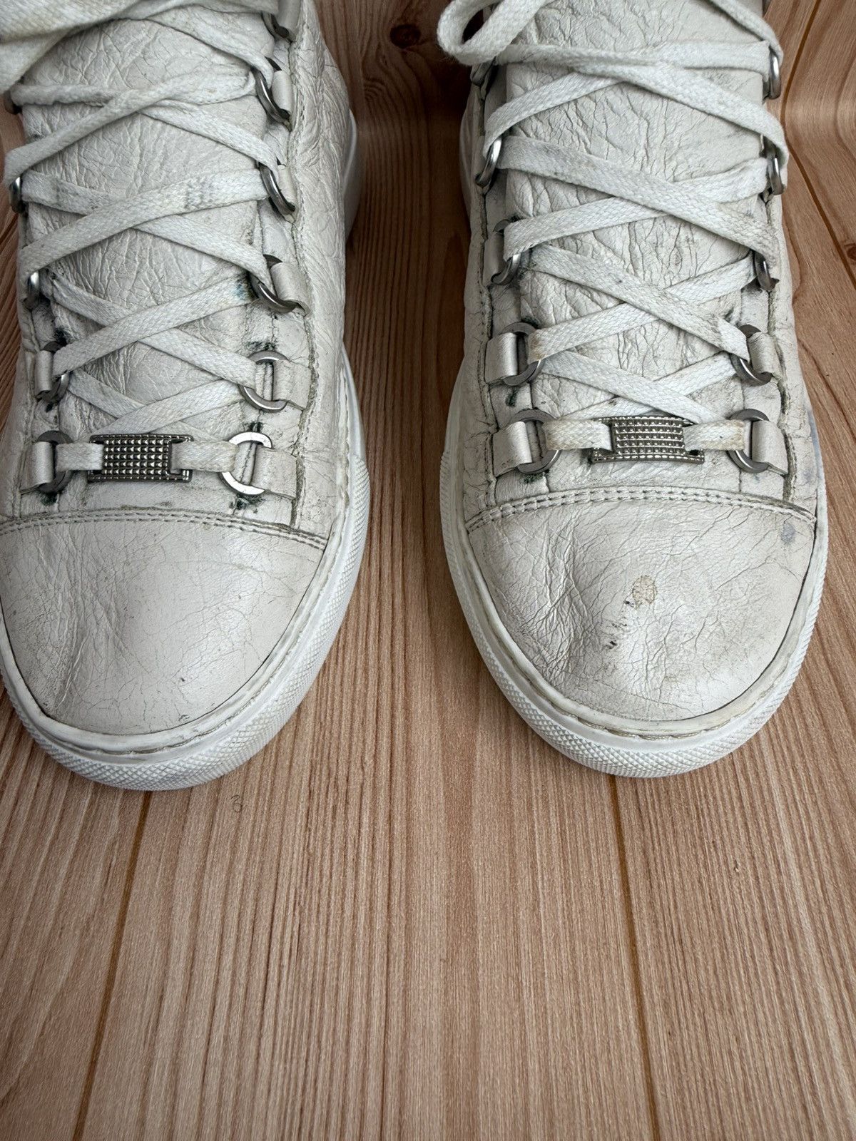 Balenciaga Cracken leather arena sneakers Size US 7 / EU 40 - 4 Thumbnail