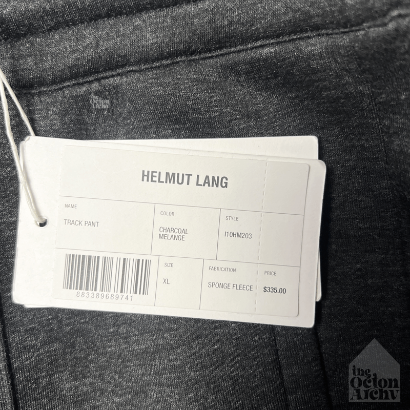 Helmut Lang Helmut Lang Track Pant 'Charcoal Melange' Brand New Size US 34 / EU 50 - 6 Thumbnail