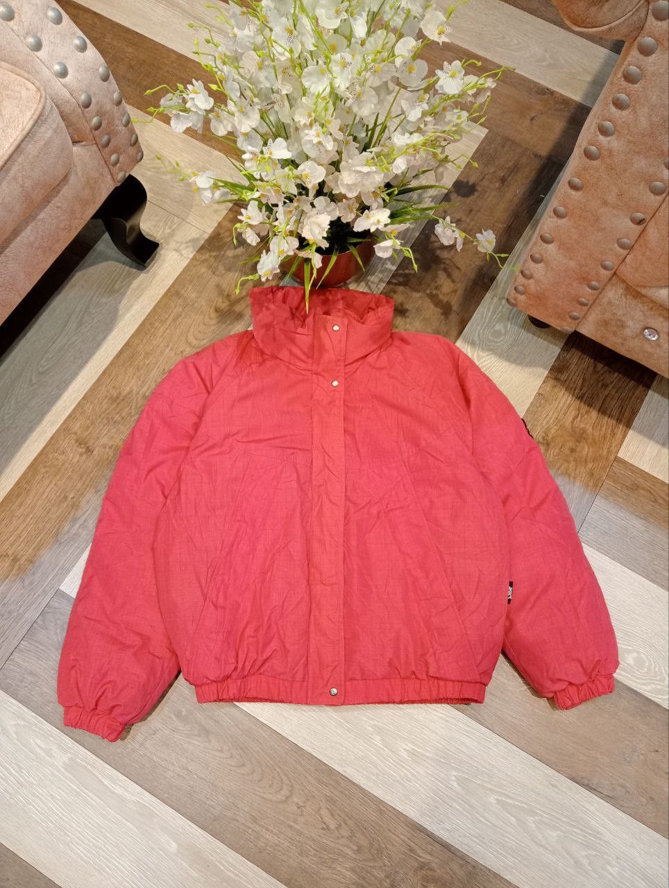 Moncler VINTAGE MONCLER X ASICS SKI DOWN JACKET - DARK PINK Size US M / EU 48-50 / 2 - 6 Thumbnail