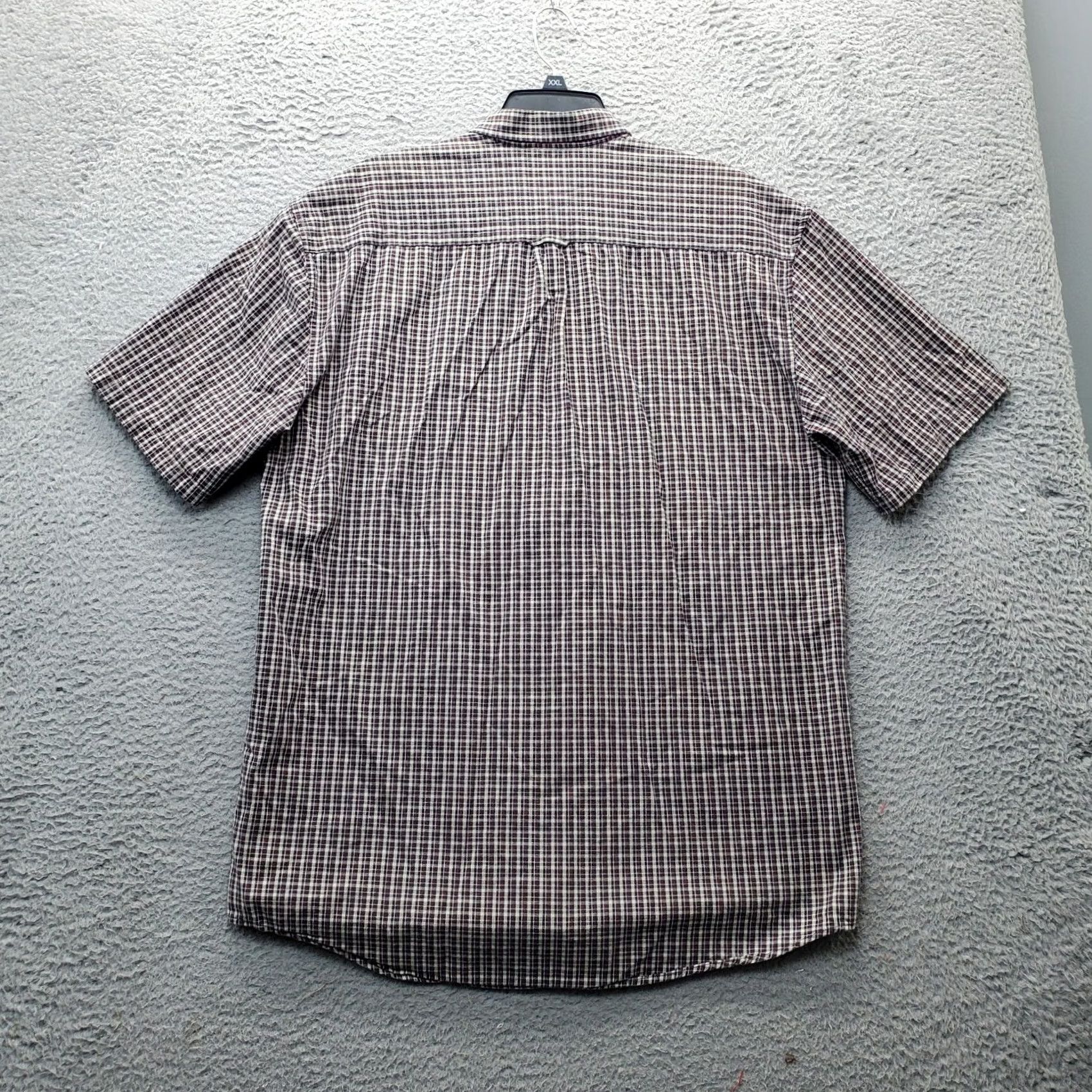 Vintage Aéropostale Shirt Mens M Multi Plaid Cotton Short Sleeve Button-Down Collar Size US M / EU 48-50 / 2 - 2 Thumbnail