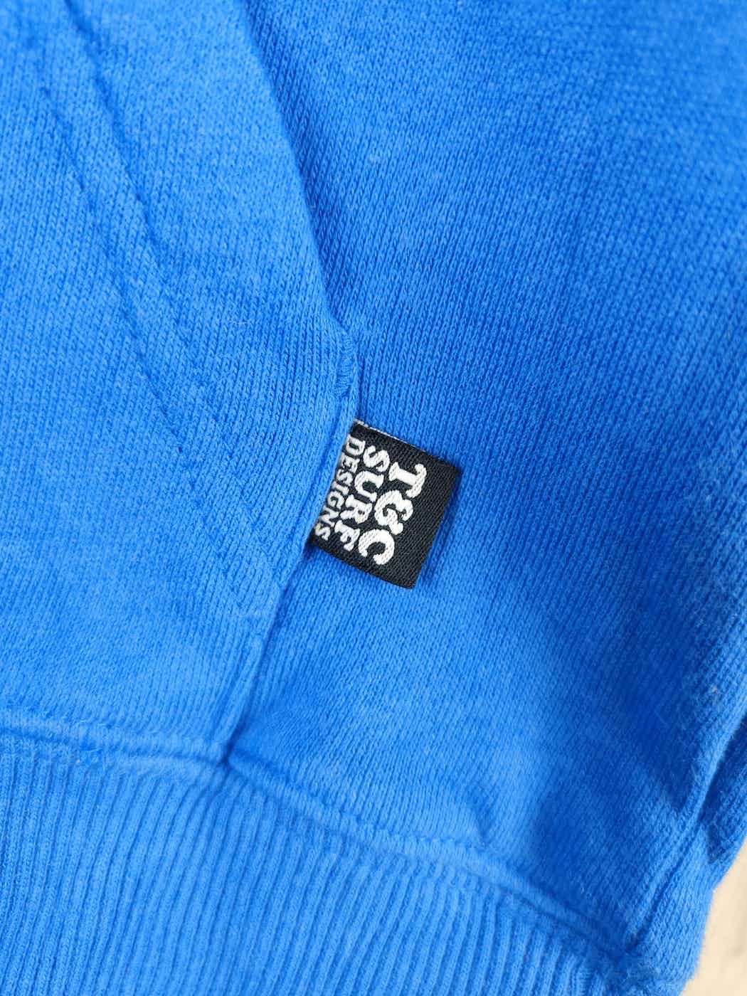 Japanese Brand T&C Surf Designs Blue Hoodie Sweatshirts #S2480 Size US L / EU 52-54 / 3 - 14 Thumbnail