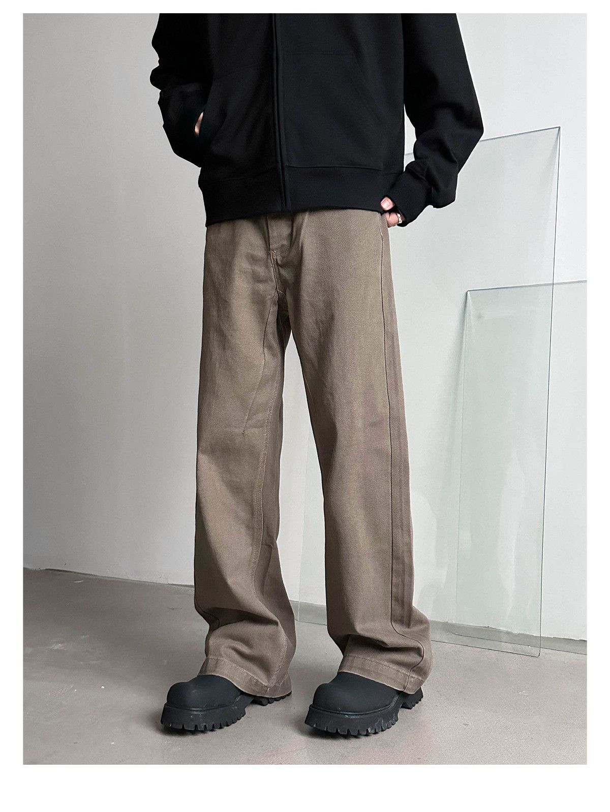 Japanese Brand × Jean Vintage casual versatile loose straight Maillard jeans Size US 32 / EU 48 - 2 Thumbnail