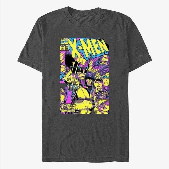 Marvel Comics NEW X-MEN RETRO MARVEL COMIC BOOK COVER T-SHIRT SZ EXTRA LAR Size US XL / EU 56 / 4 - 1 Thumbnail
