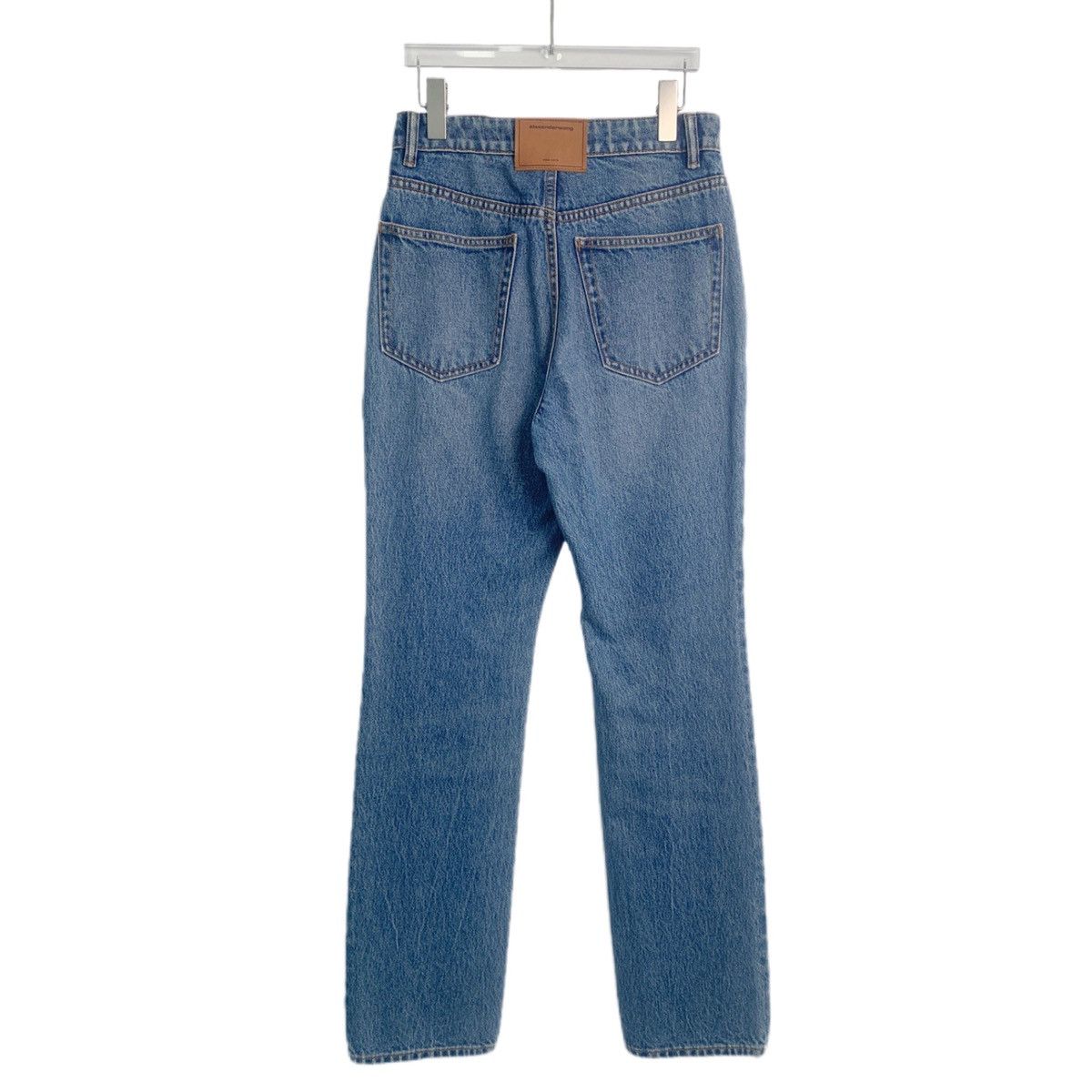 Alexander Wang Alexander Wang Blue Washed Cotton Denim Pants K26WX Size 28" / US 6 / IT 42 - 2 Thumbnail
