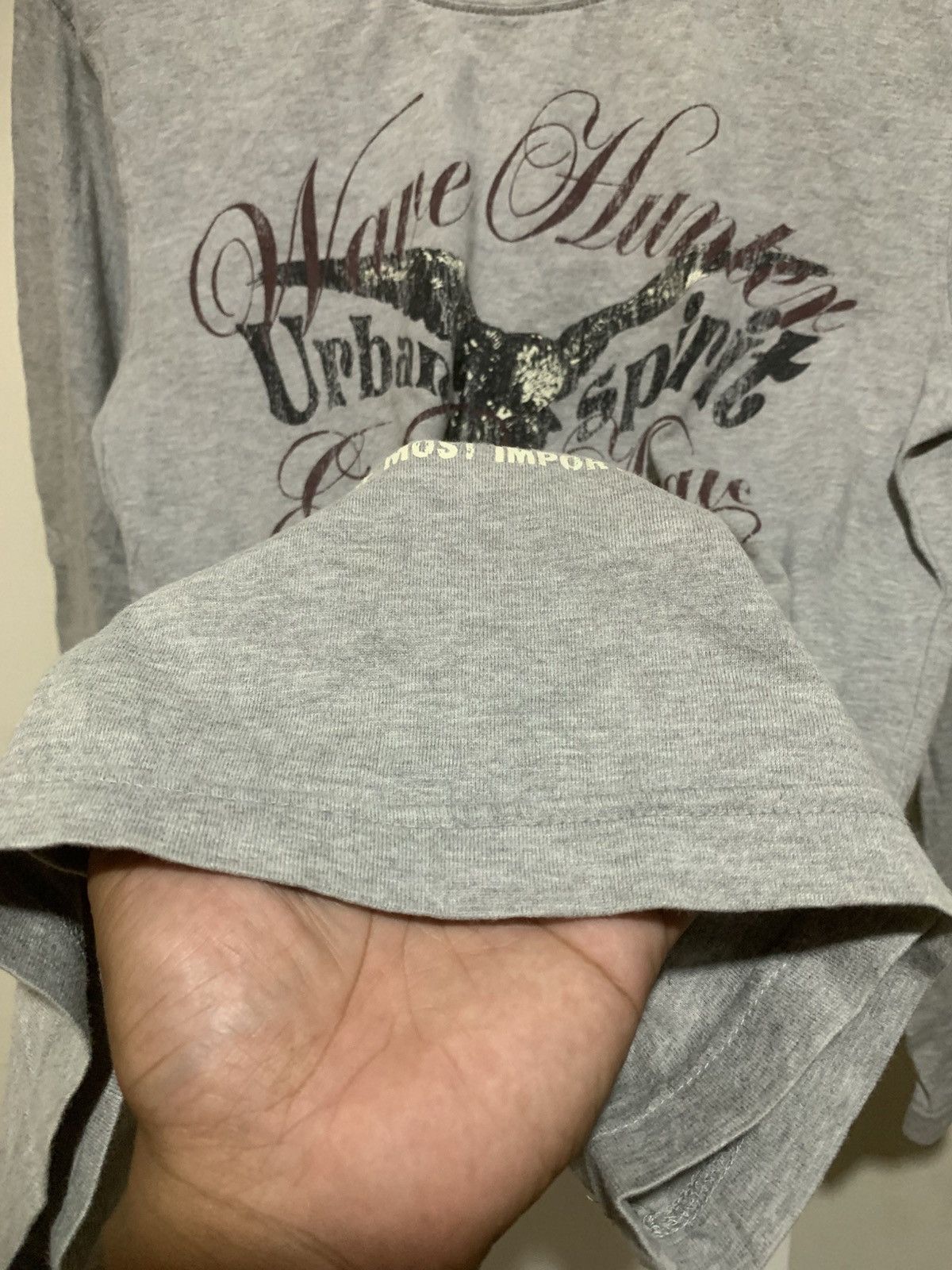 Japanese Brand Japanese Active Time Gothic Poem LongSleeve Tee Size US S / EU 44-46 / 1 - 4 Thumbnail