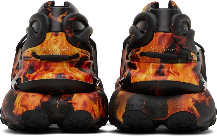 Balmain o1w1db10624 Sneakers in Black Size US 12 / EU 45 - 2 Thumbnail