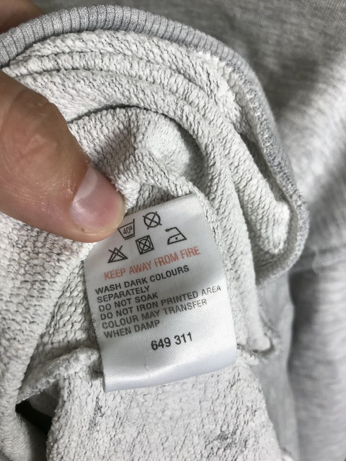 Puma × Vintage puma sweatshirt vintage 80 90s mens gray sweater logo cotton Size US L / EU 52-54 / 3 - 11 Thumbnail