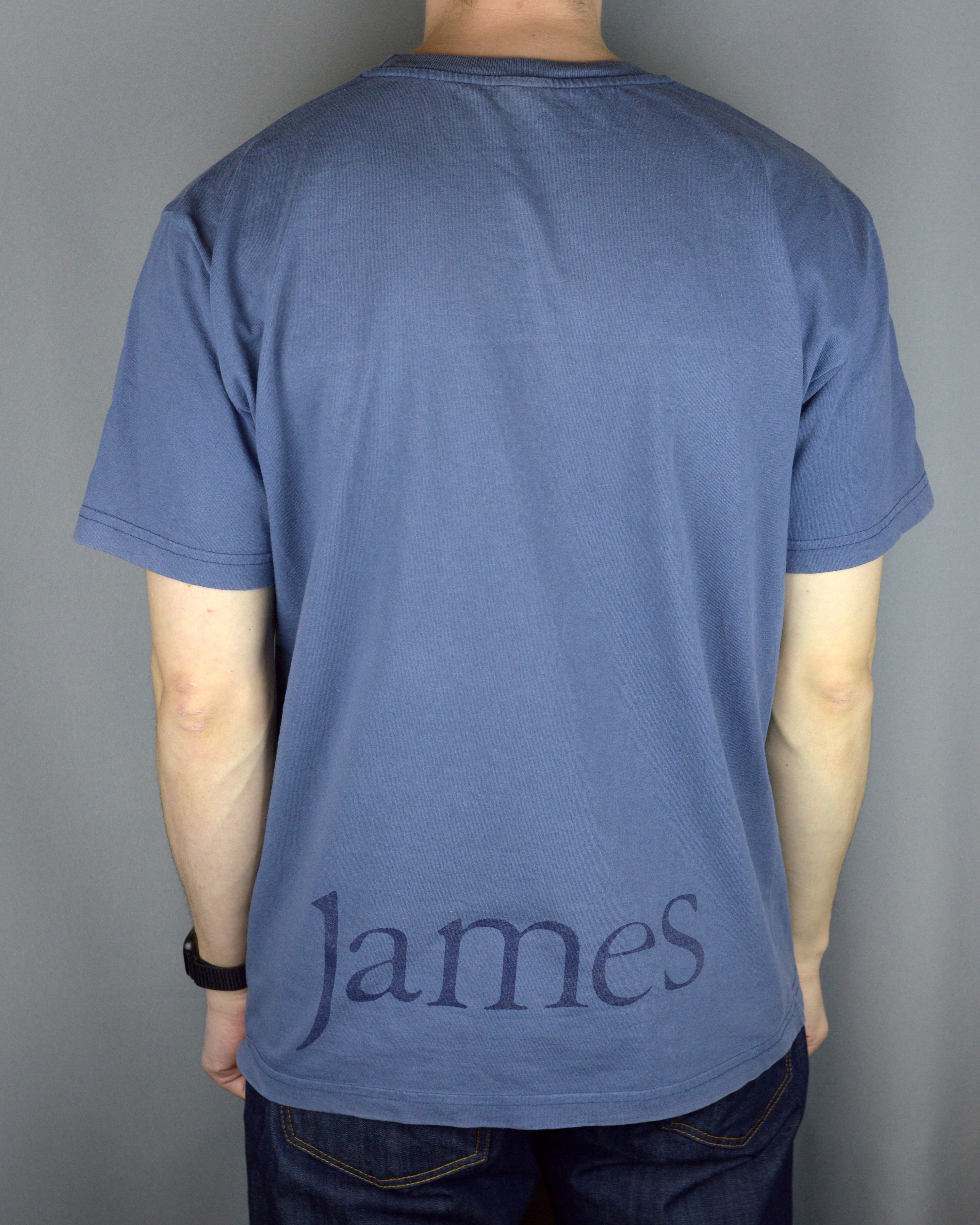 Band Tees × Vintage Vintage James 90s t shirt Size US L / EU 52-54 / 3 - 2 Thumbnail