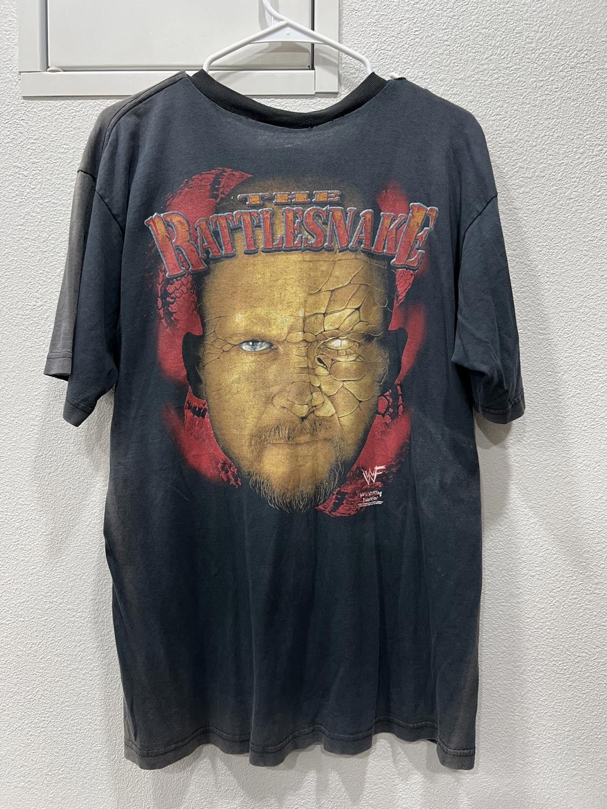 Other 90s Stone Cold Steve Austin Rattlesnake Tee Size US XL / EU 56 / 4 - 2 Thumbnail