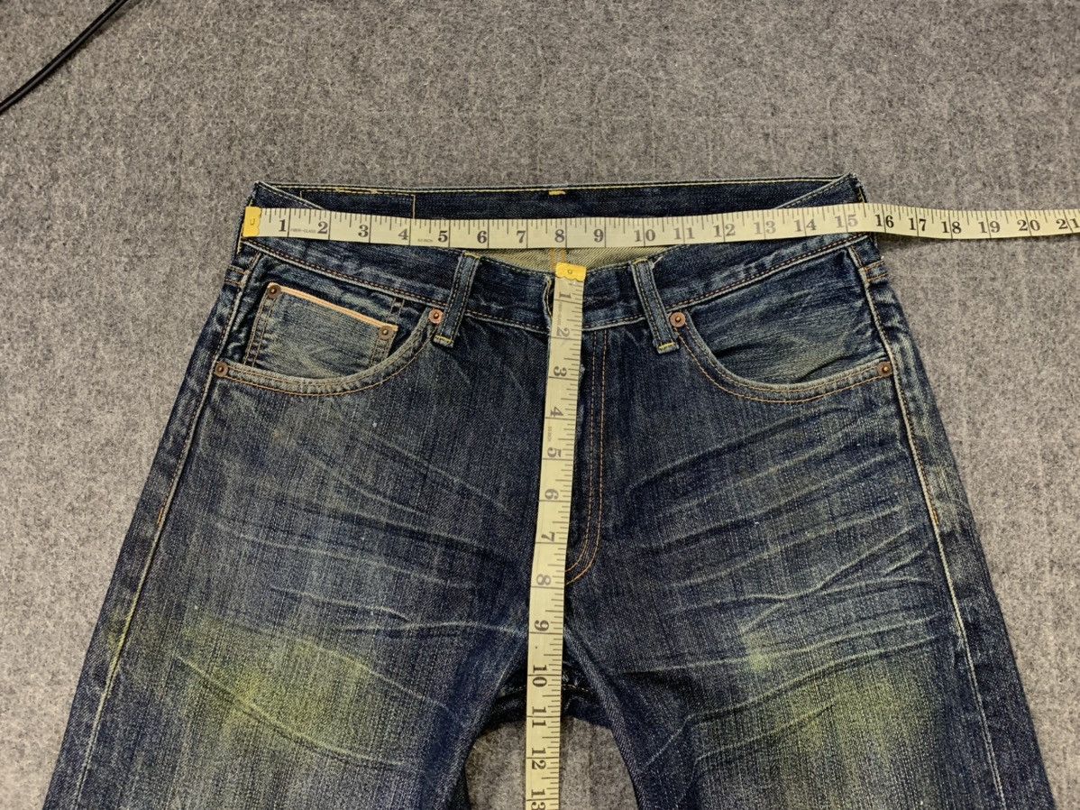 Other Levi’s Strauss Lot 503 Selvedge Indigo Distressed Denim Size US 30 / EU 46 - 20 Thumbnail