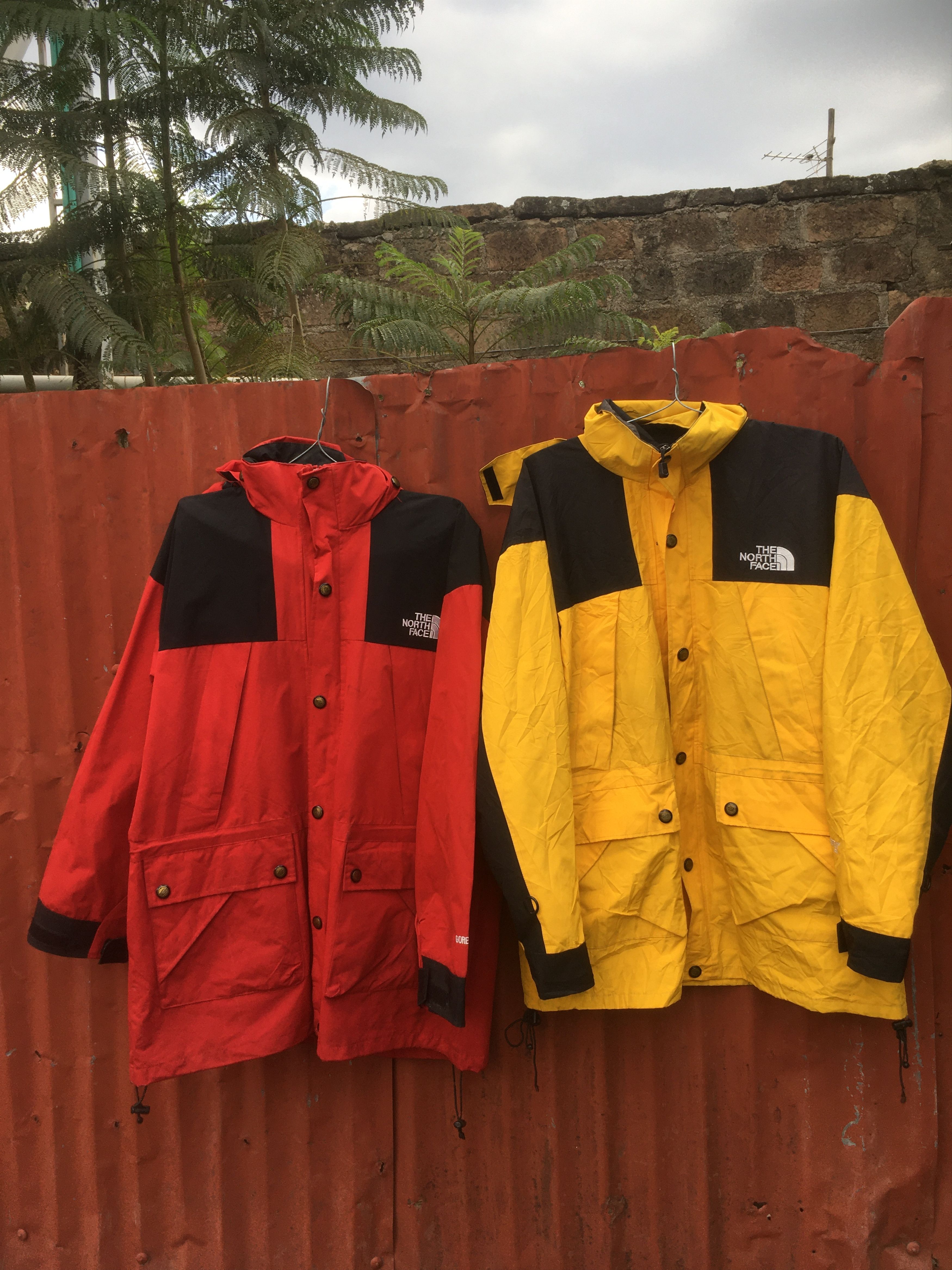 The North Face 🔥🔥2 Northface X Gore-Tex Red / Black yellow Jackets Size US XL / EU 56 / 4 - 7 Thumbnail