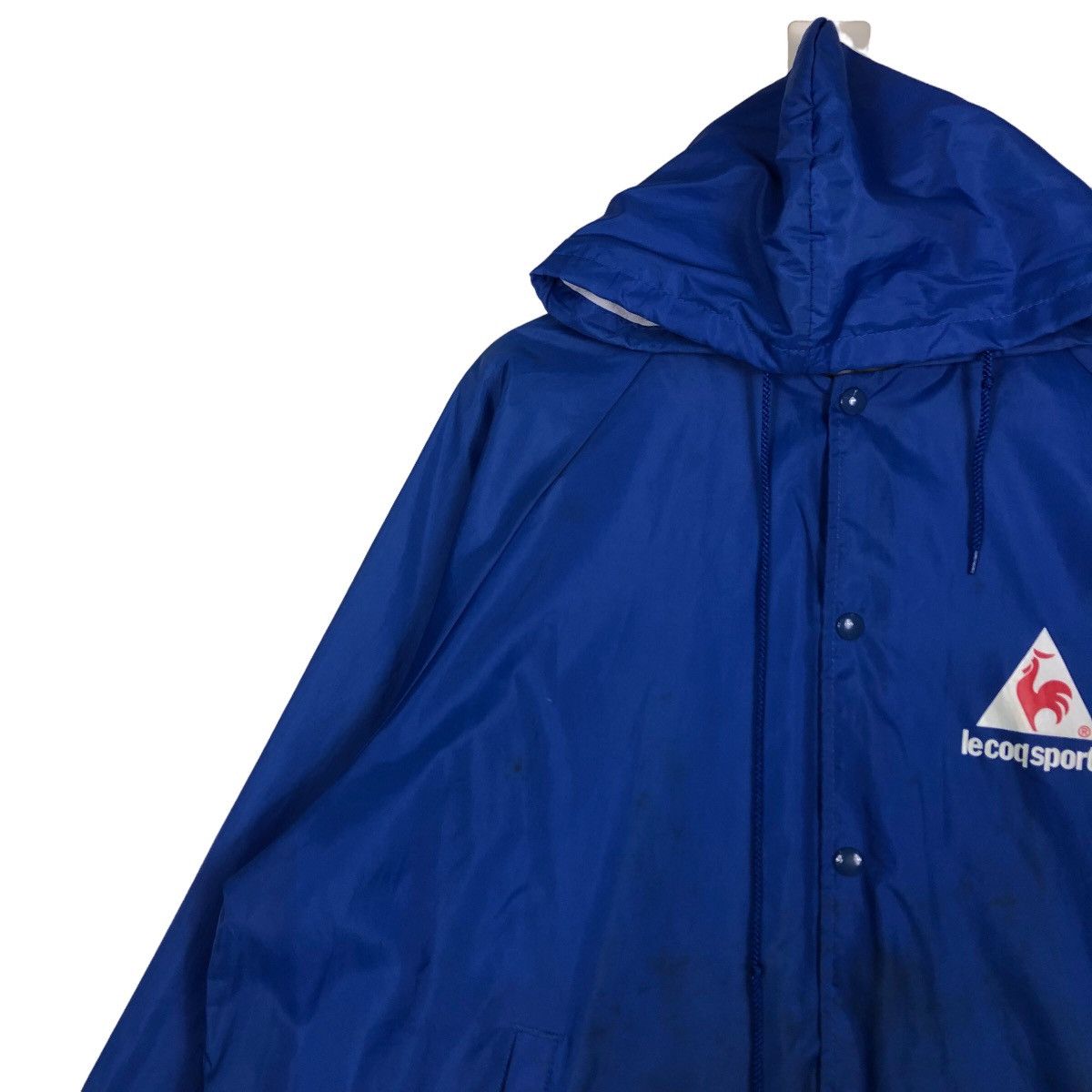 Japanese Brand 🔥Vtg Survival Jacket Le Coq Sportif Made in USA Big Logo Size US XL / EU 56 / 4 - 7 Thumbnail