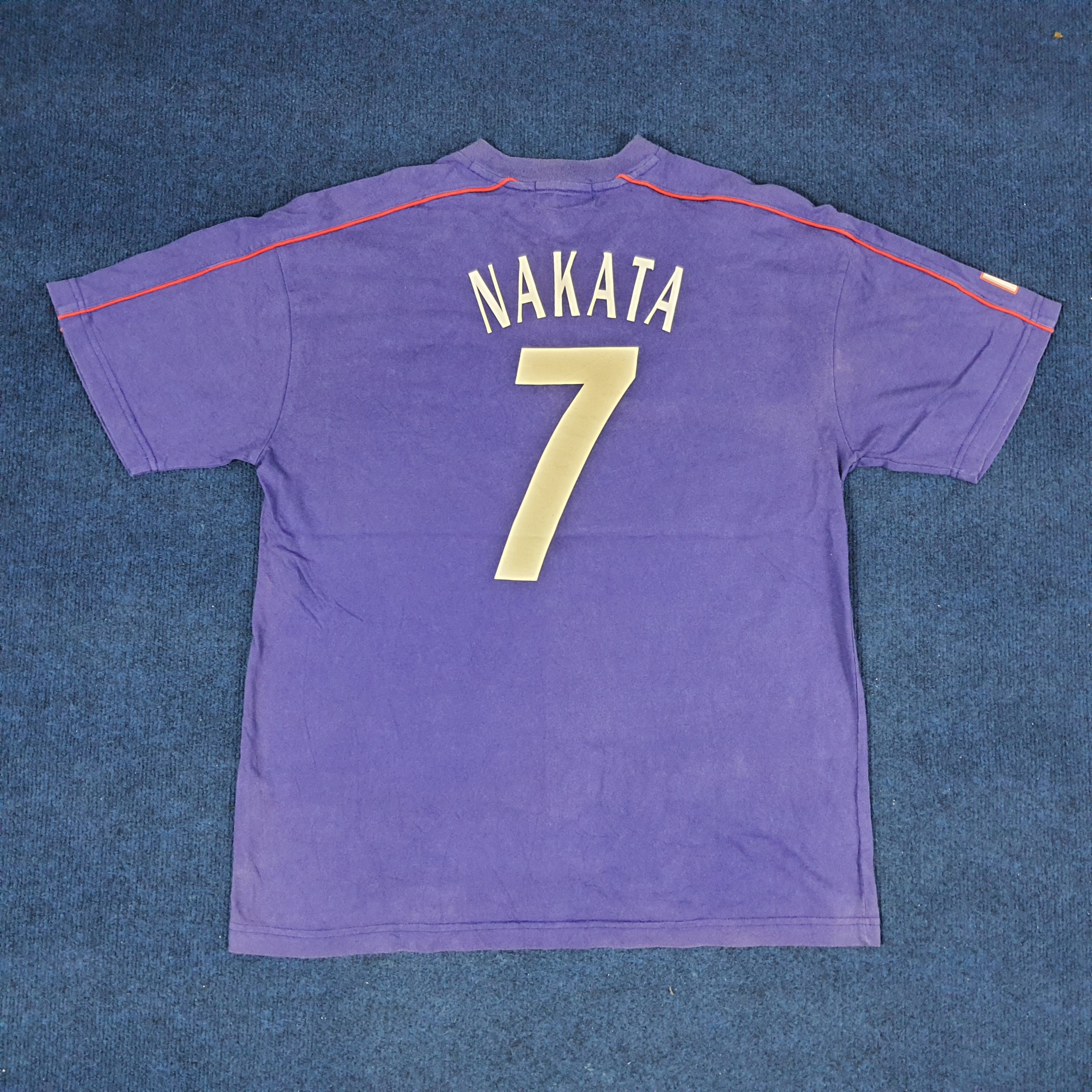 Japanese Brand × Vintage Vintage Japan Team National League NAKATA 7 T-shirt Size US L / EU 52-54 / 3 - 3 Thumbnail