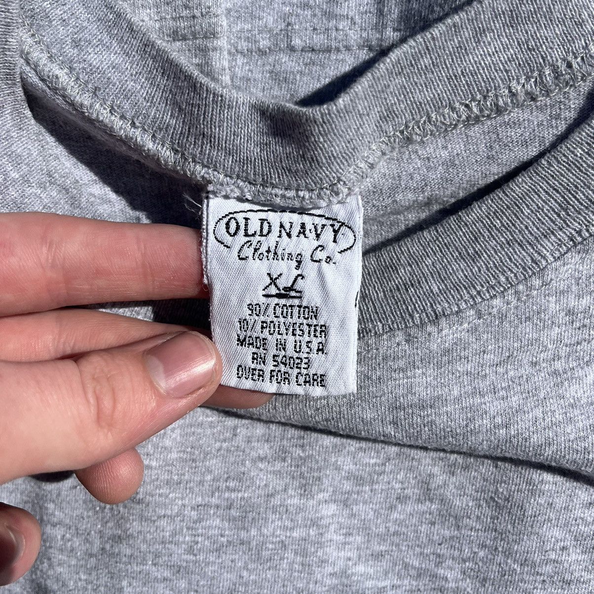 Old Navy × Vintage Y2K Old Navy Blurry Tee Logo XL Surfer Grail Size US XL / EU 56 / 4 - 3 Thumbnail